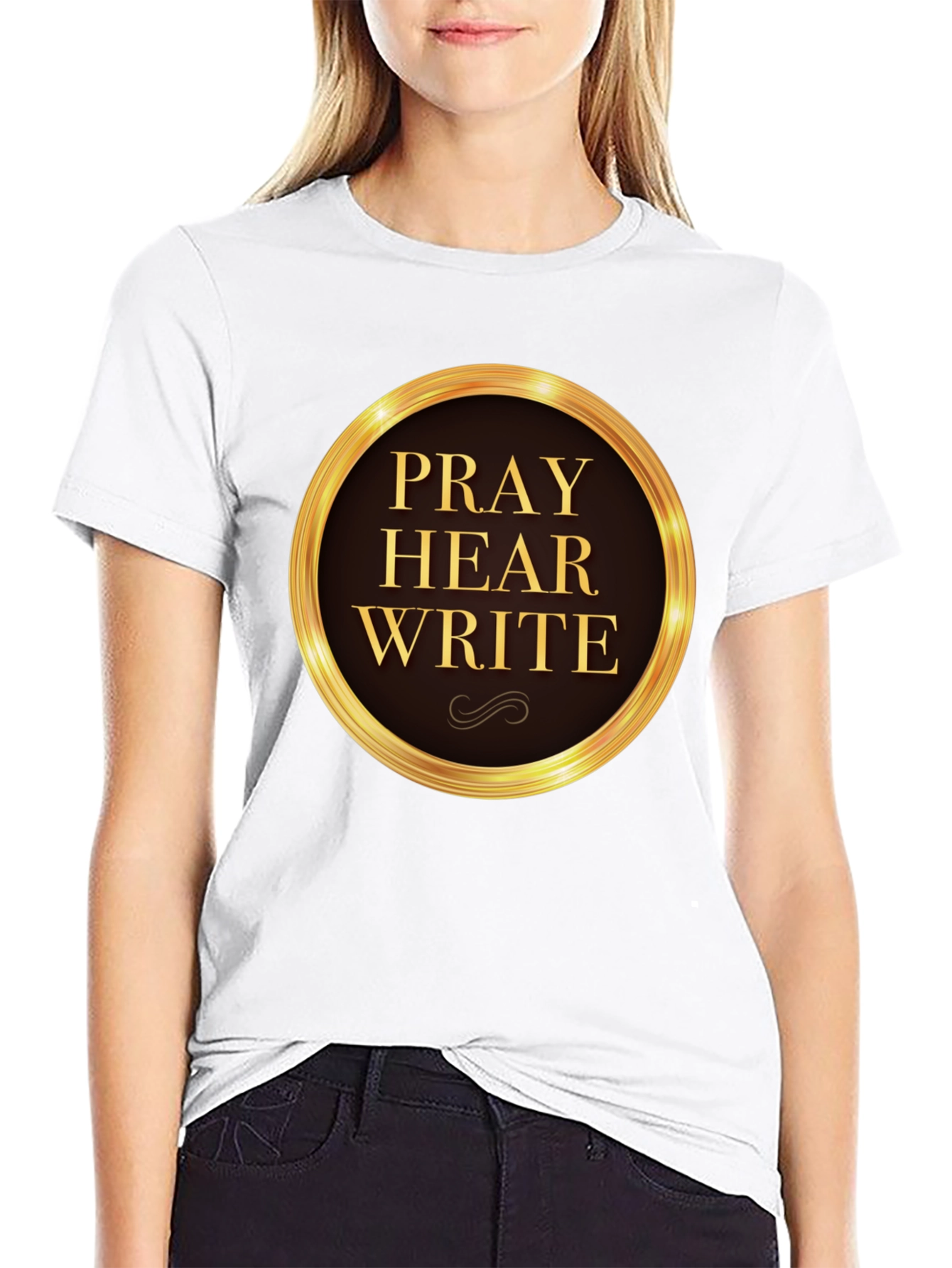 Pray Hear Write Graphic T-Shirt