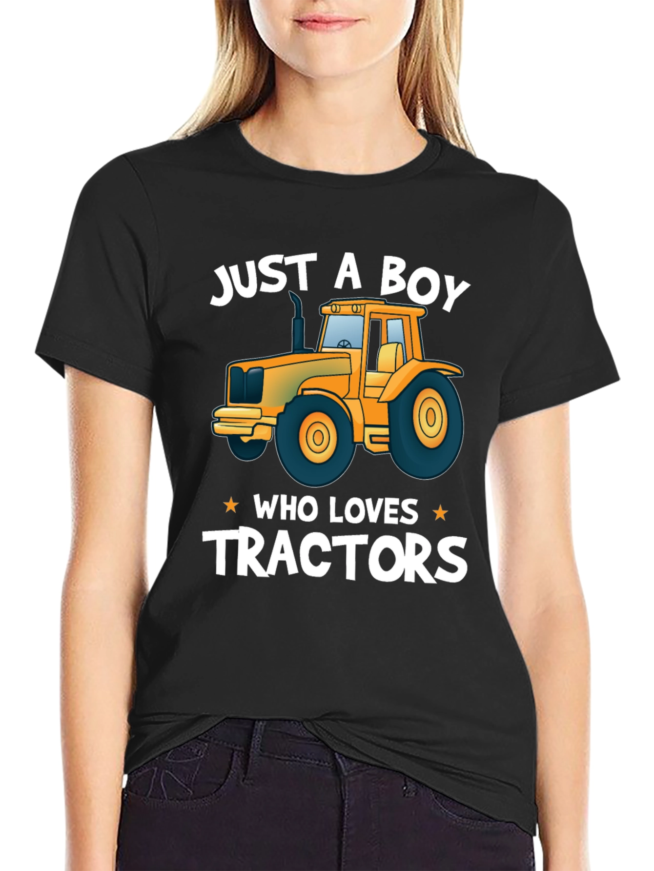 Just A Boy Who Loves Tractors T-Shirt