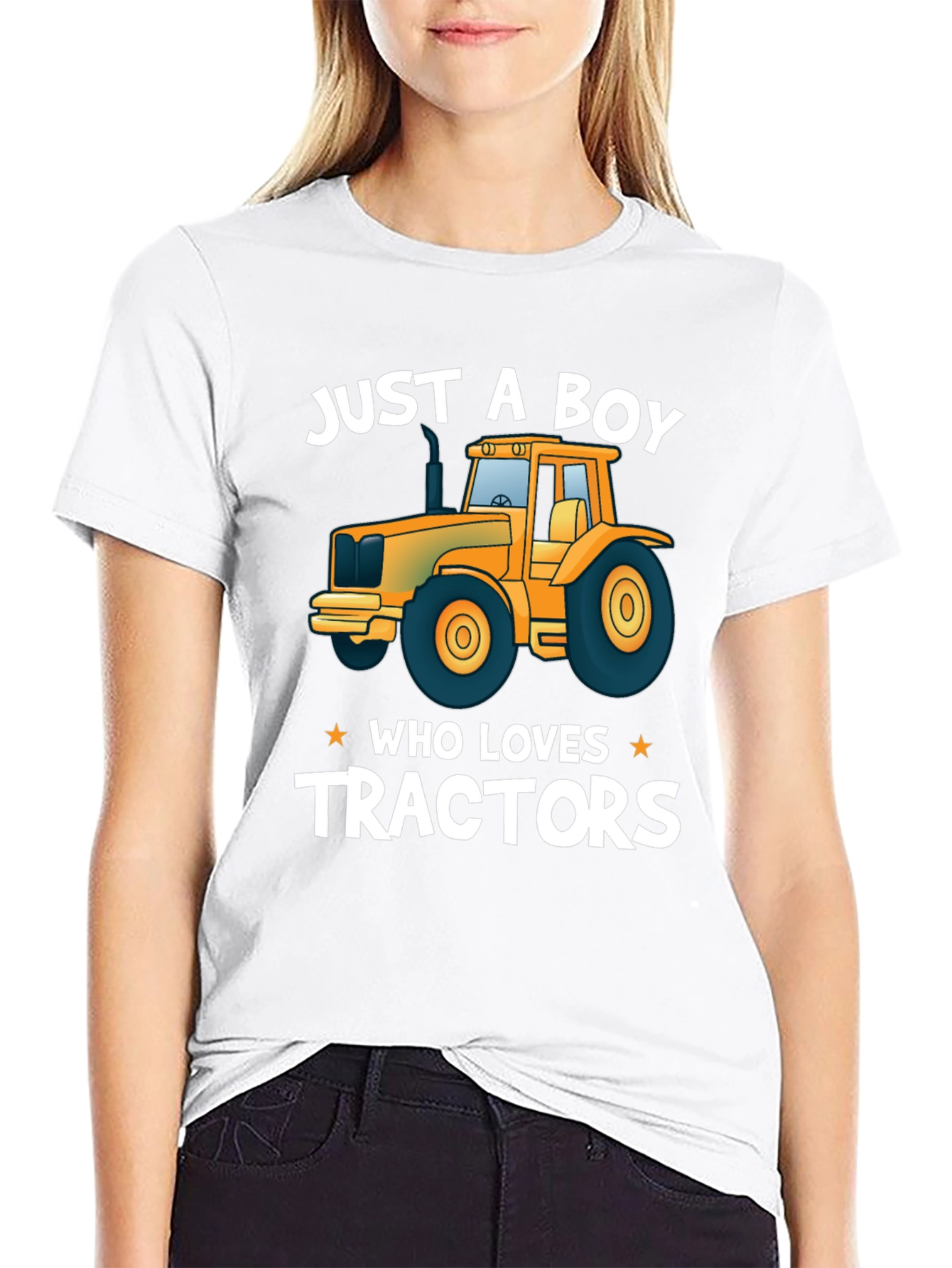 Just A Boy Who Loves Tractors T-Shirt