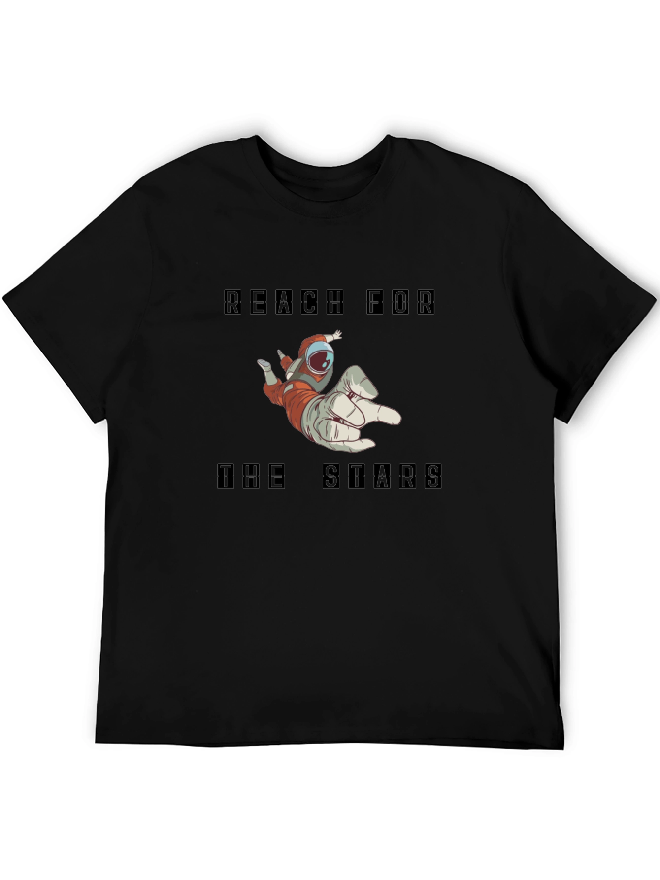 Reach for the Stars T-Shirt - Astronaut Design