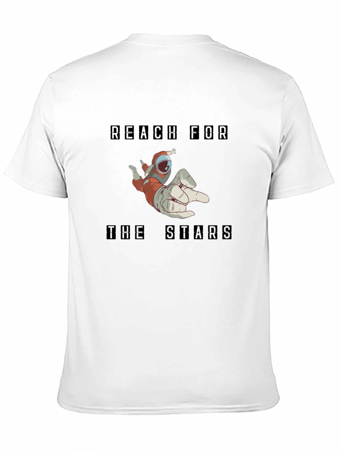 Reach for the Stars T-Shirt - Astronaut Design
