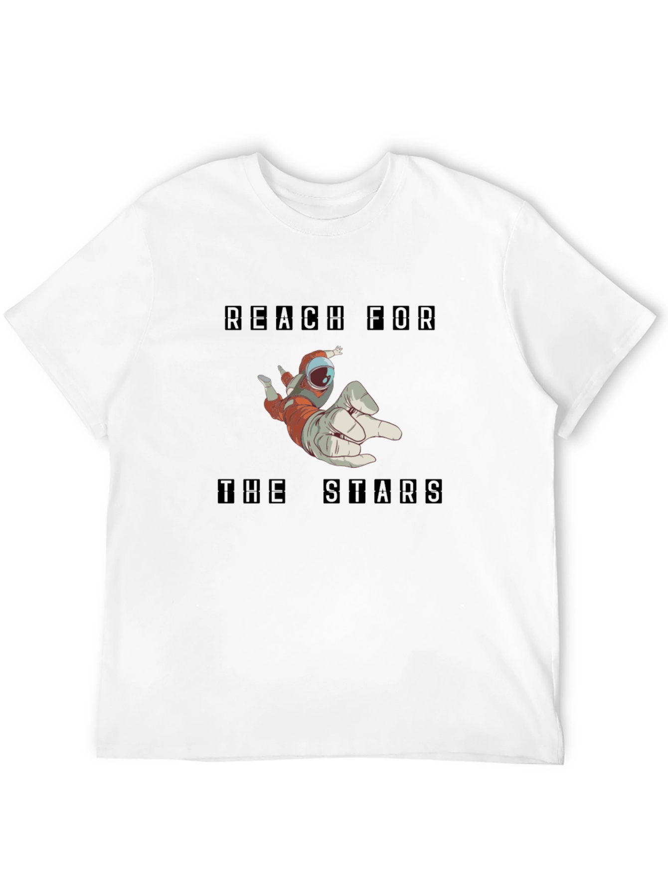 Reach for the Stars T-Shirt - Astronaut Design
