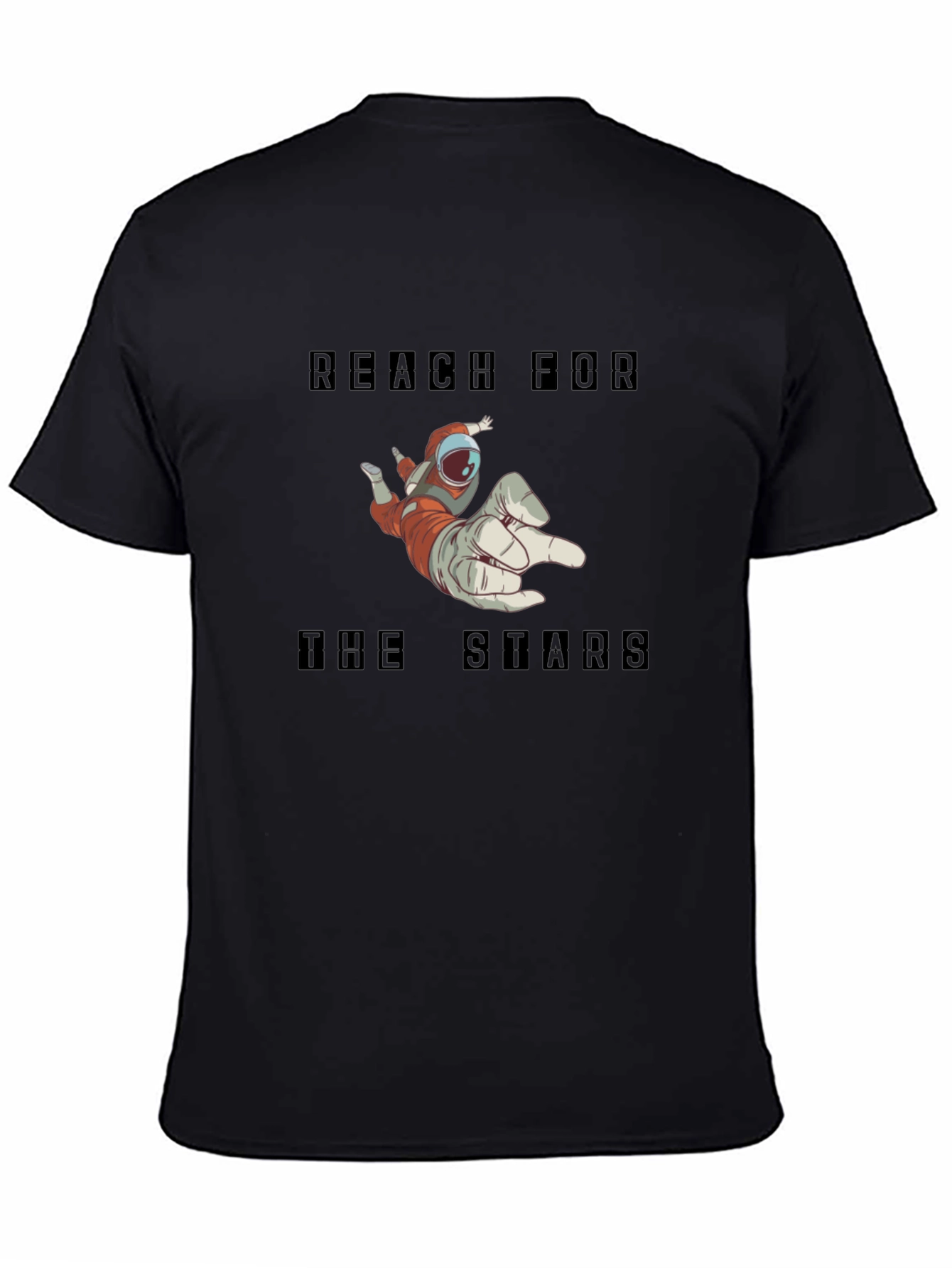Reach for the Stars T-Shirt - Astronaut Design