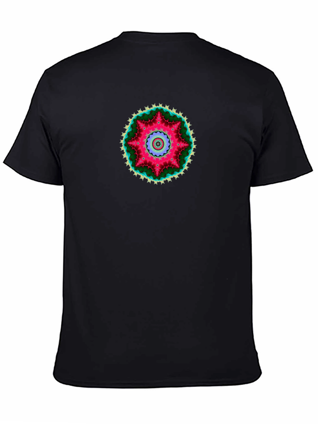 Vibrant Mandala Graphic Tee - Unique Art Shirt