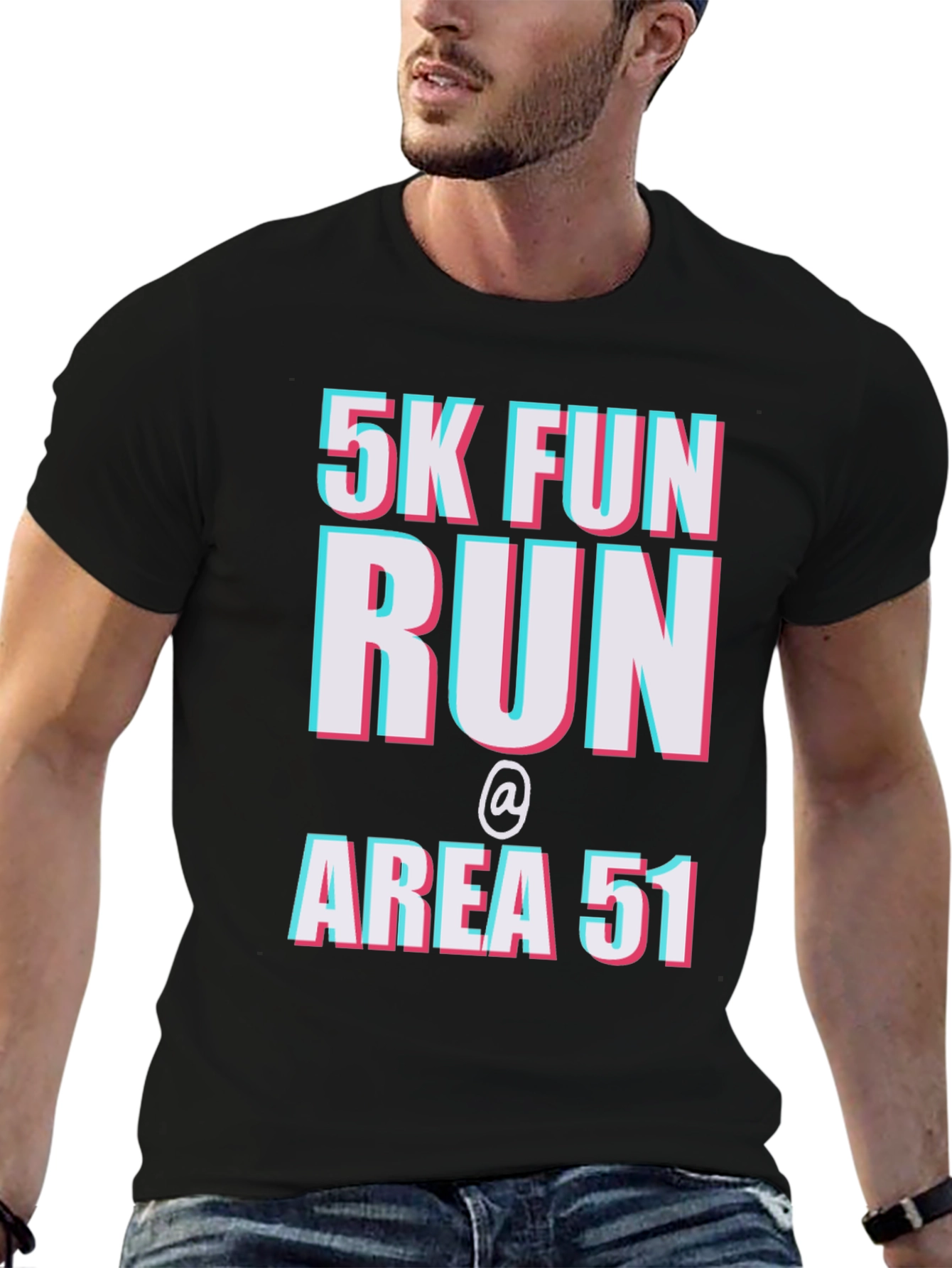 5K Fun Run at Area 51 Graphic Tee