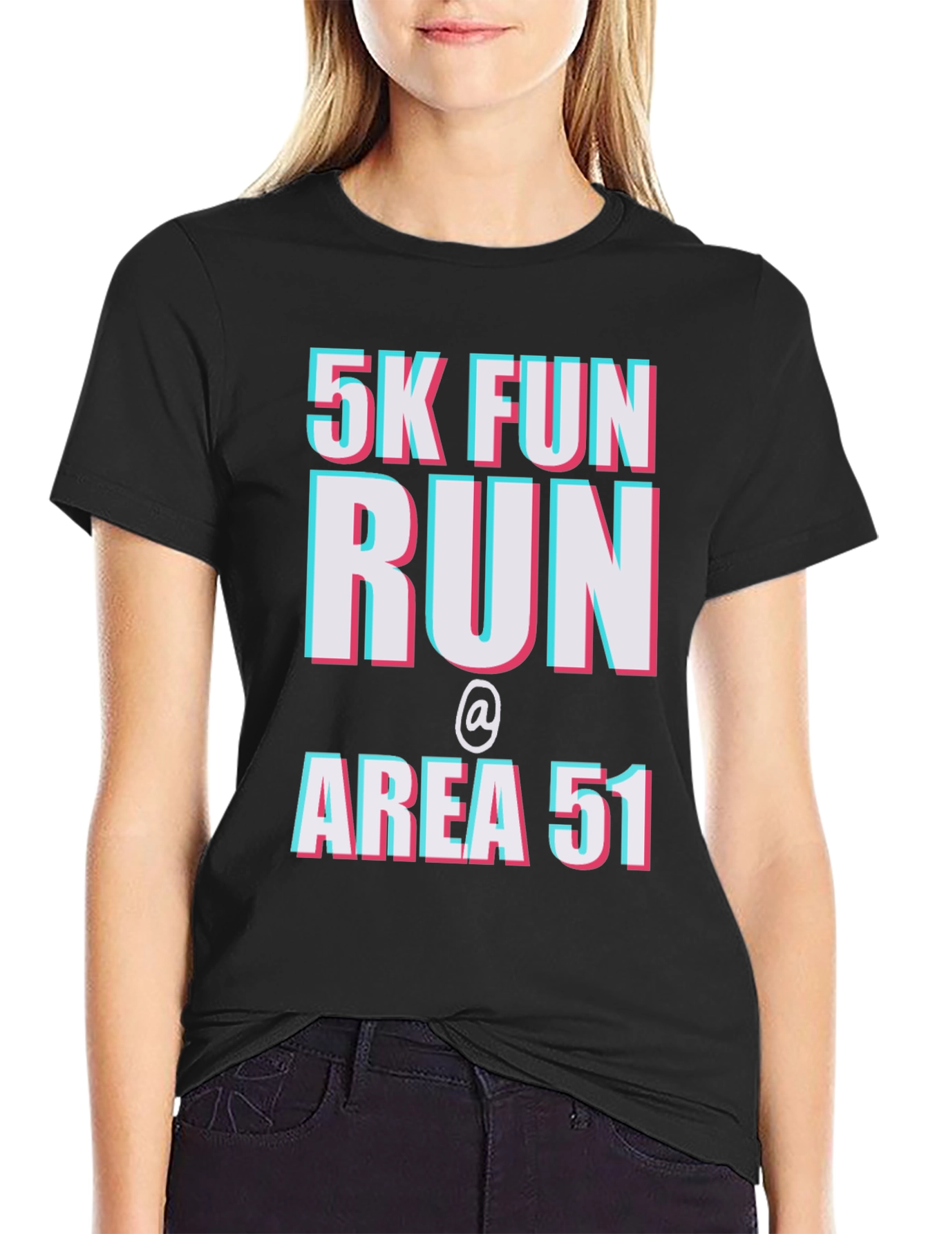 5K Fun Run at Area 51 Graphic Tee