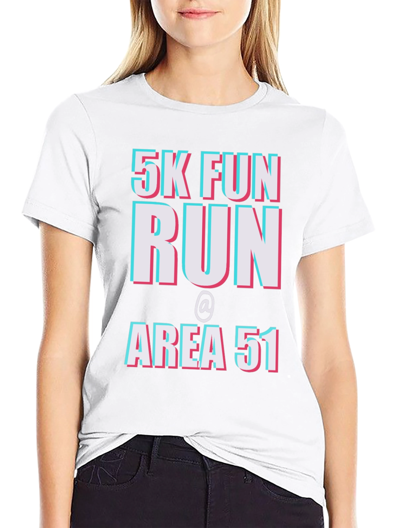 5K Fun Run at Area 51 Graphic Tee