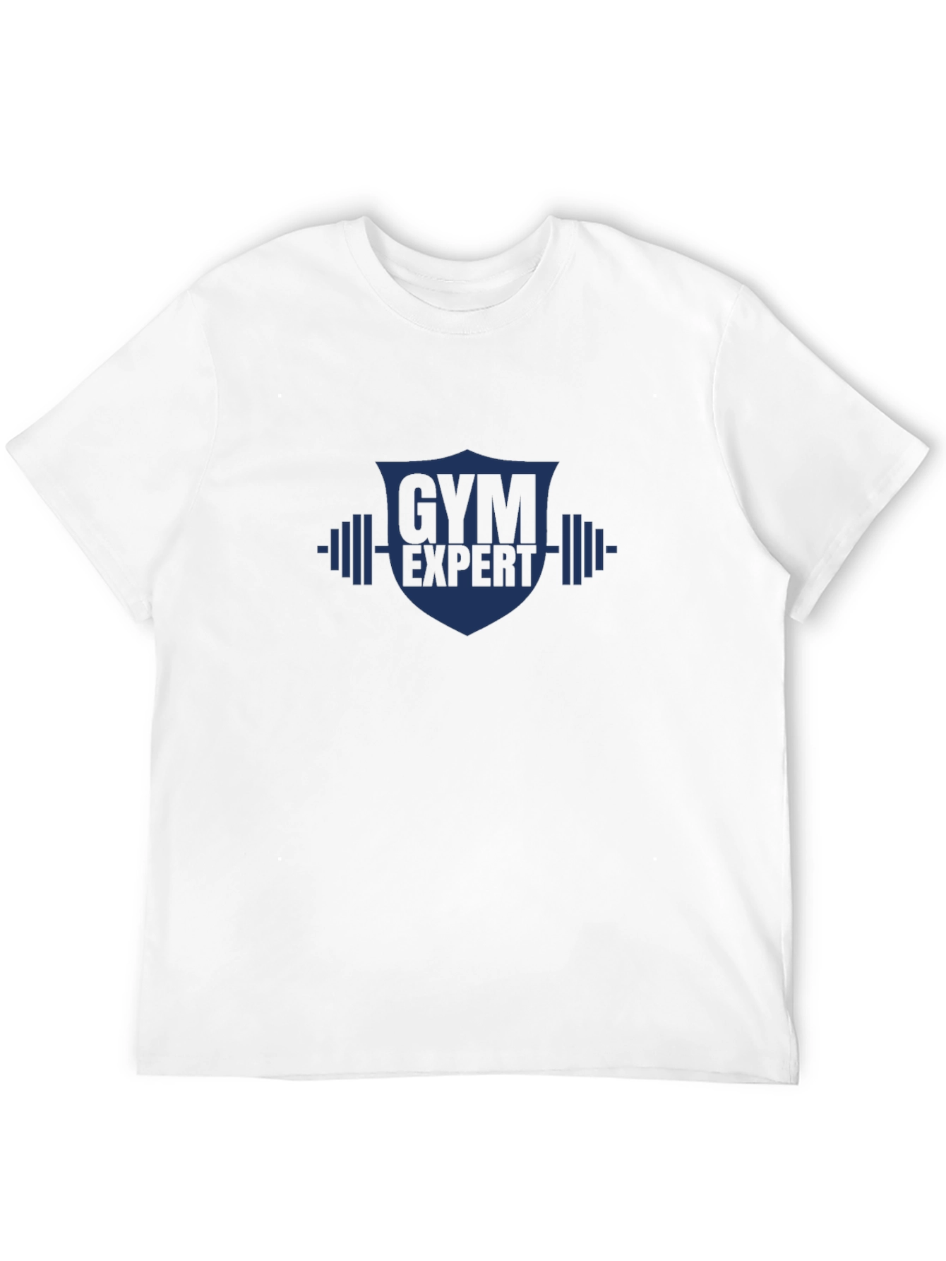 Gym Expert Graphic T-Shirt - Black Cotton Tee