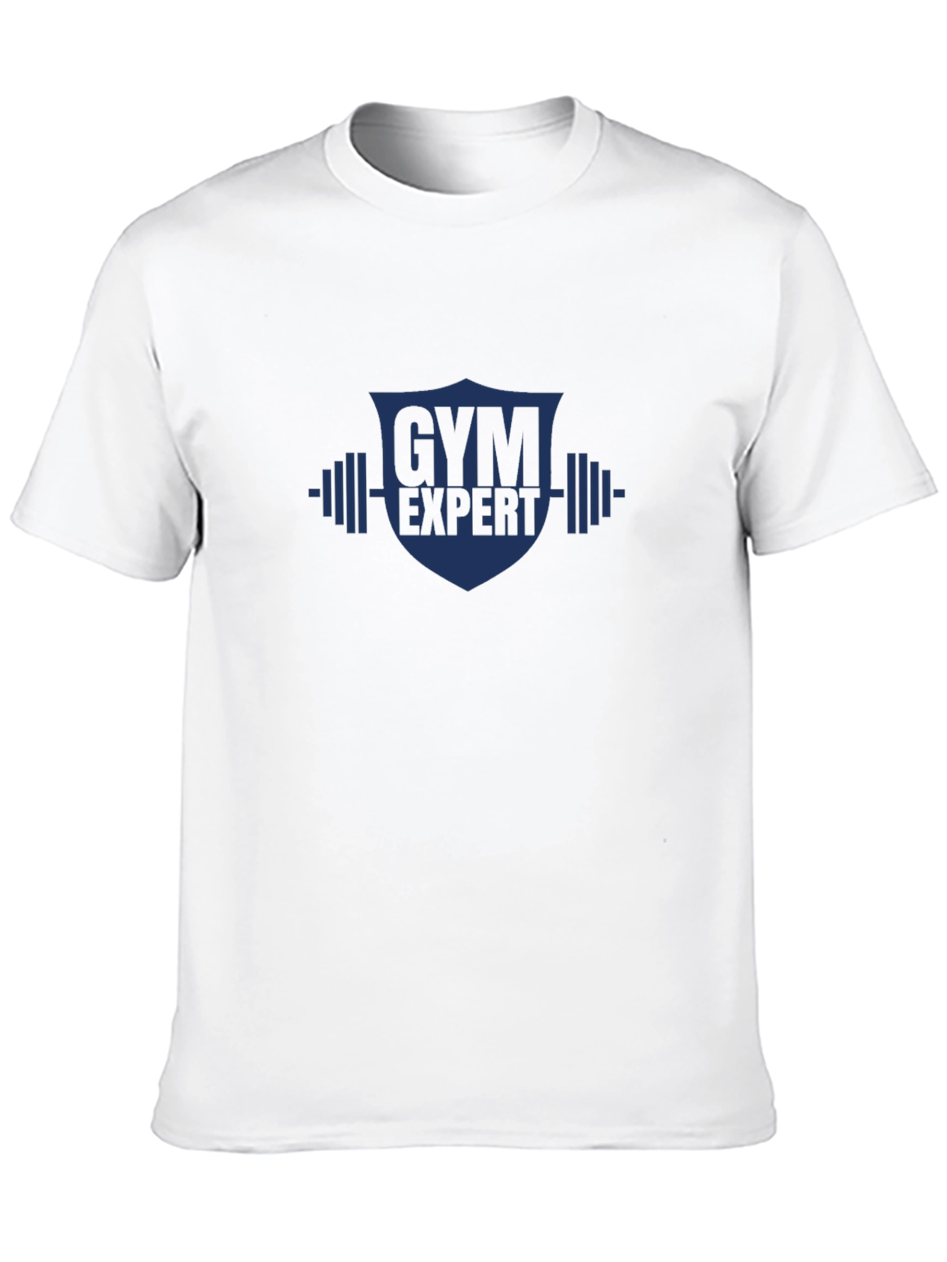 Gym Expert Graphic T-Shirt - Black Cotton Tee