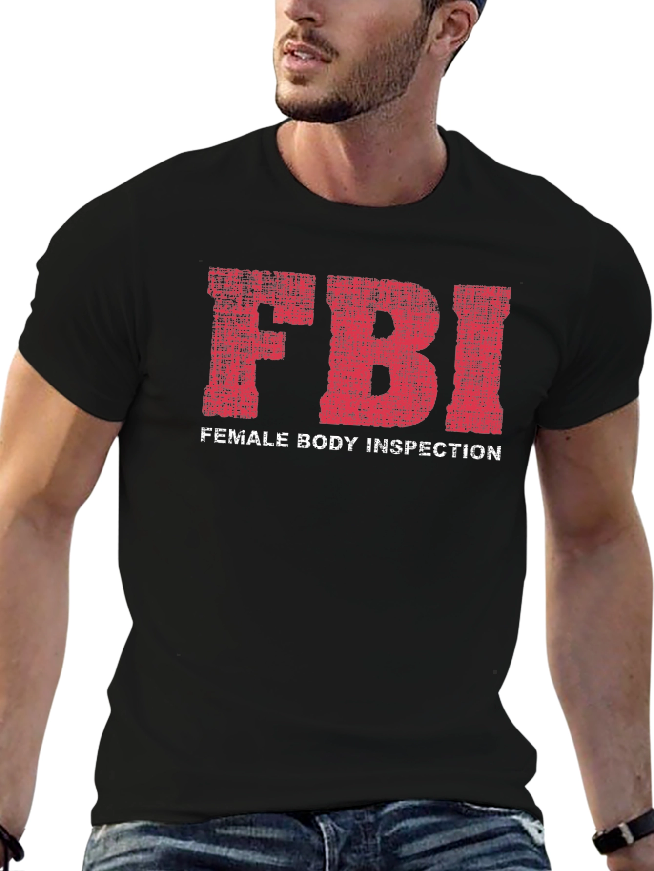 Funny FBI Female Body Inspection T-Shirt