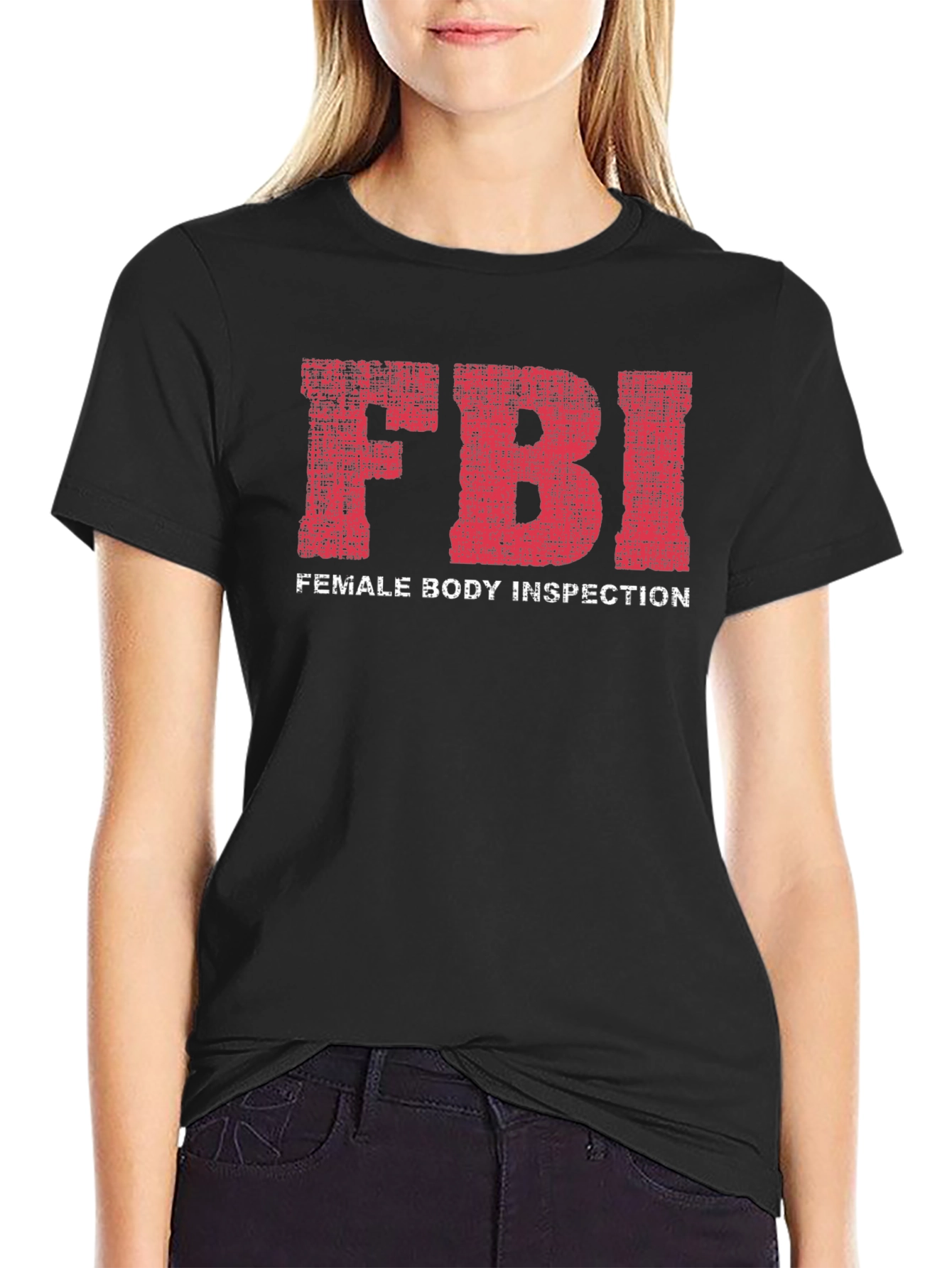 Funny FBI Female Body Inspection T-Shirt