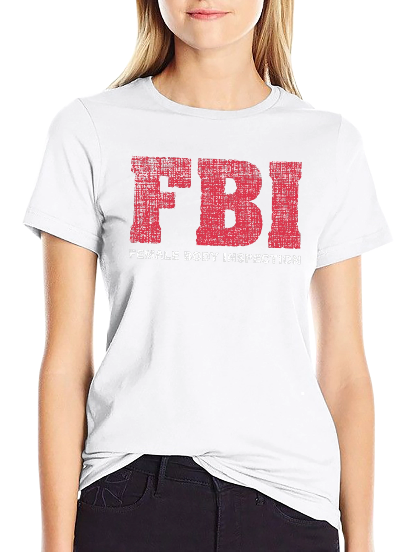 Funny FBI Female Body Inspection T-Shirt