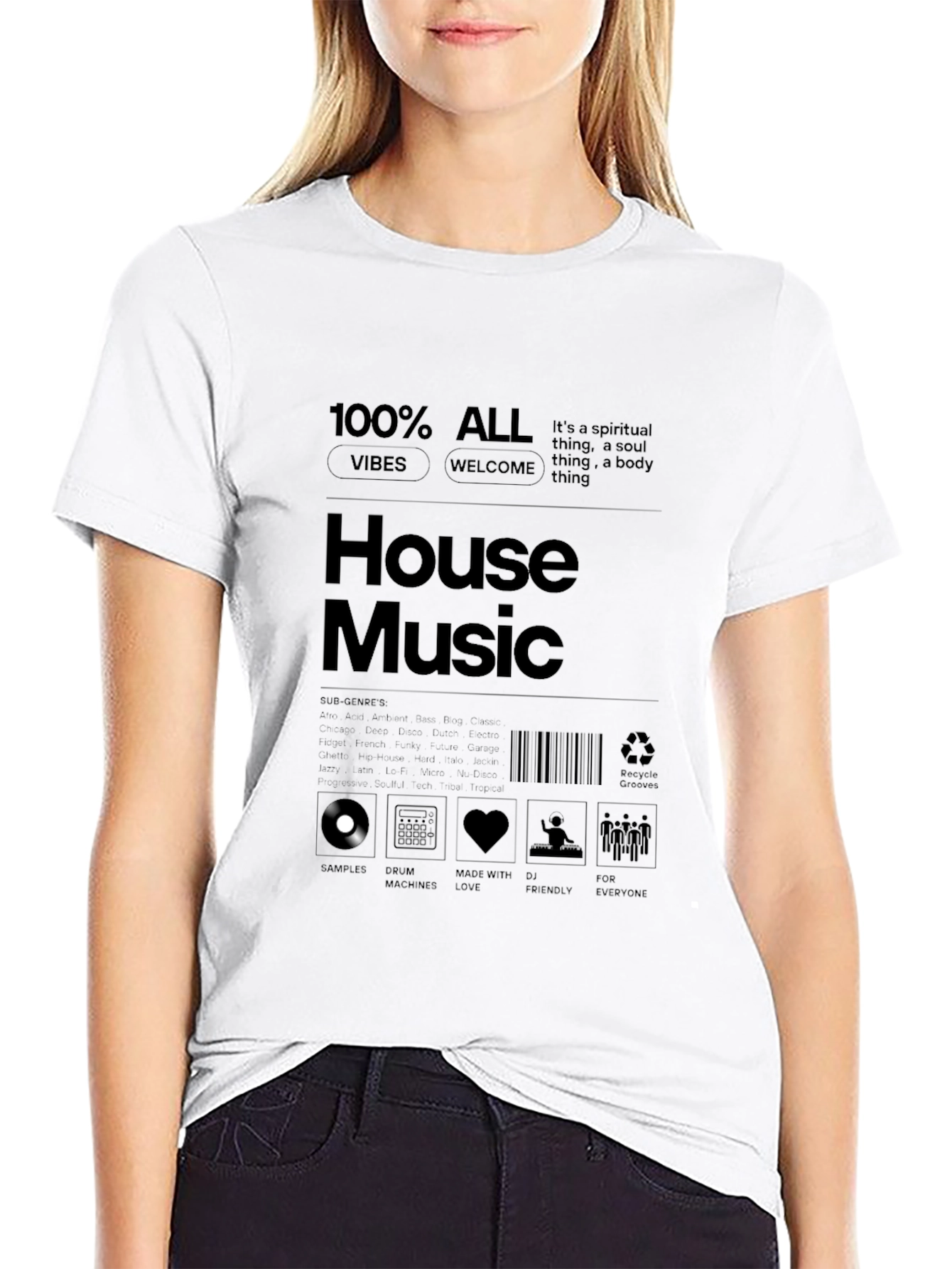 House Music Graphic T-Shirt