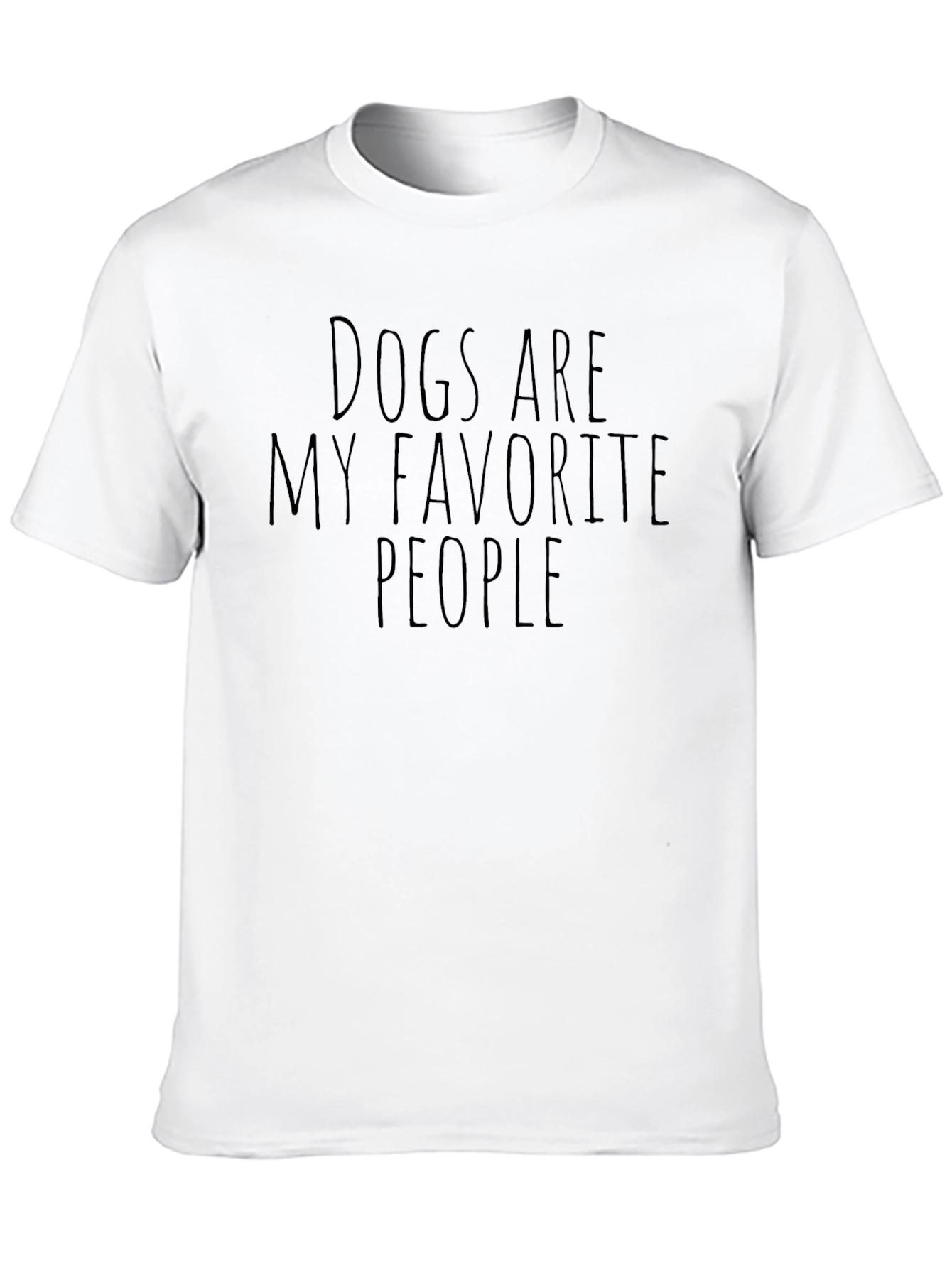 Dogs Are My Favorite People Graphic Tee