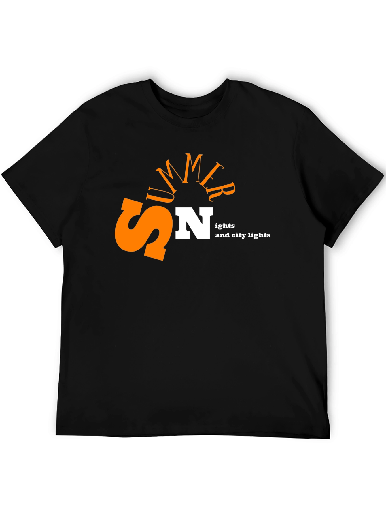 Summer Nights City Lights Graphic Tee