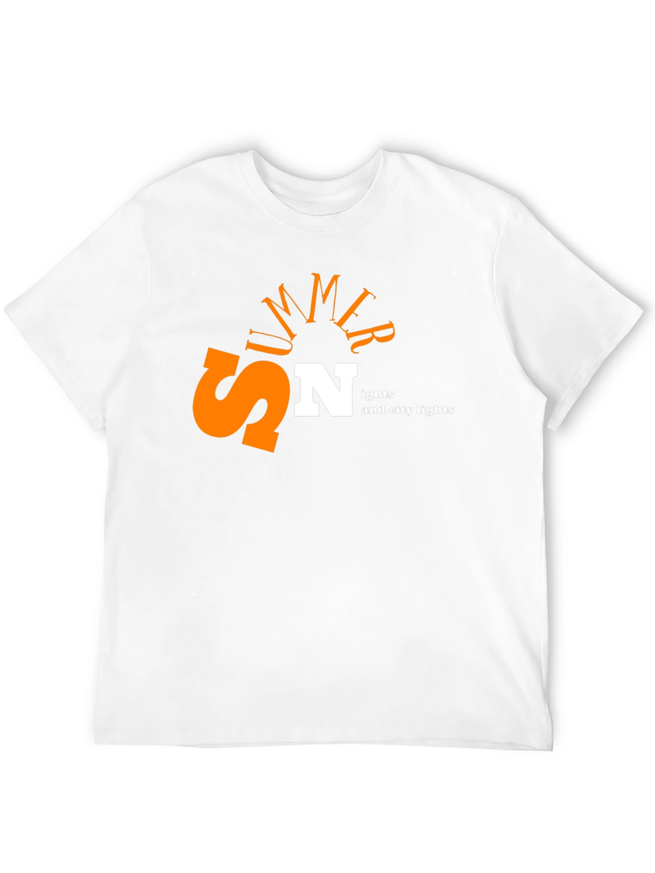 Summer Nights City Lights Graphic Tee