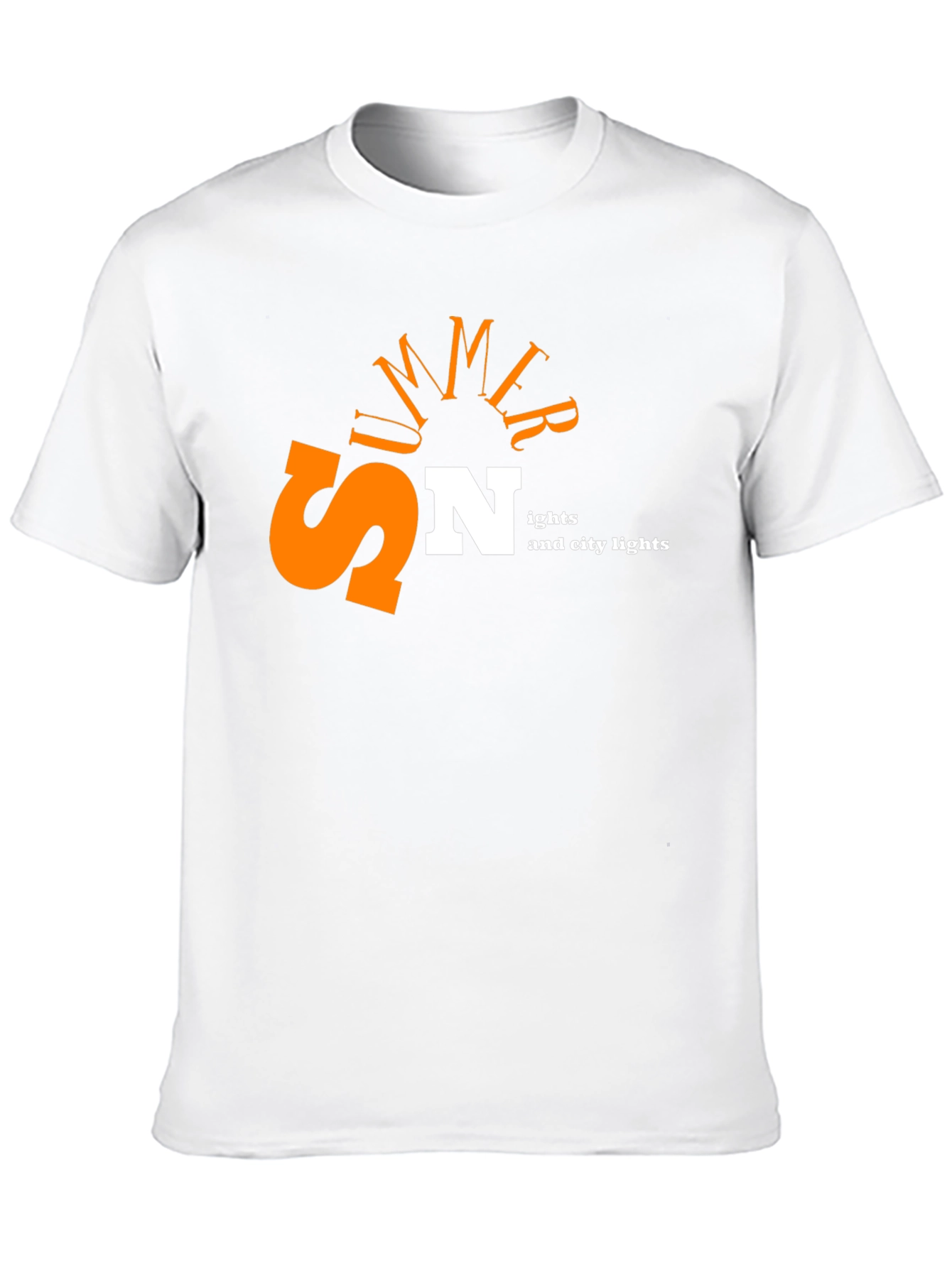 Summer Nights City Lights Graphic Tee