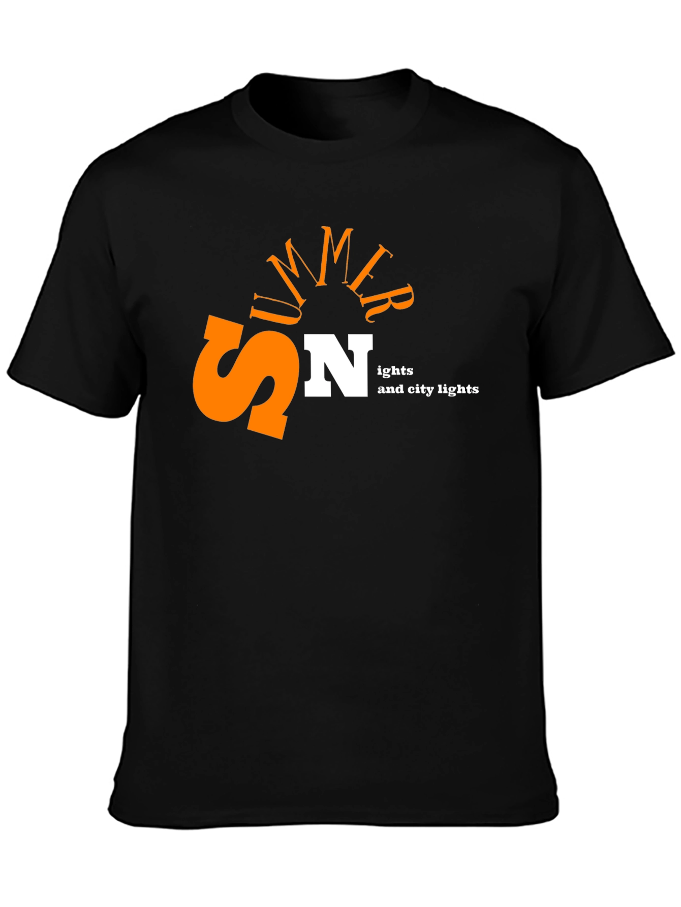 Summer Nights City Lights Graphic Tee