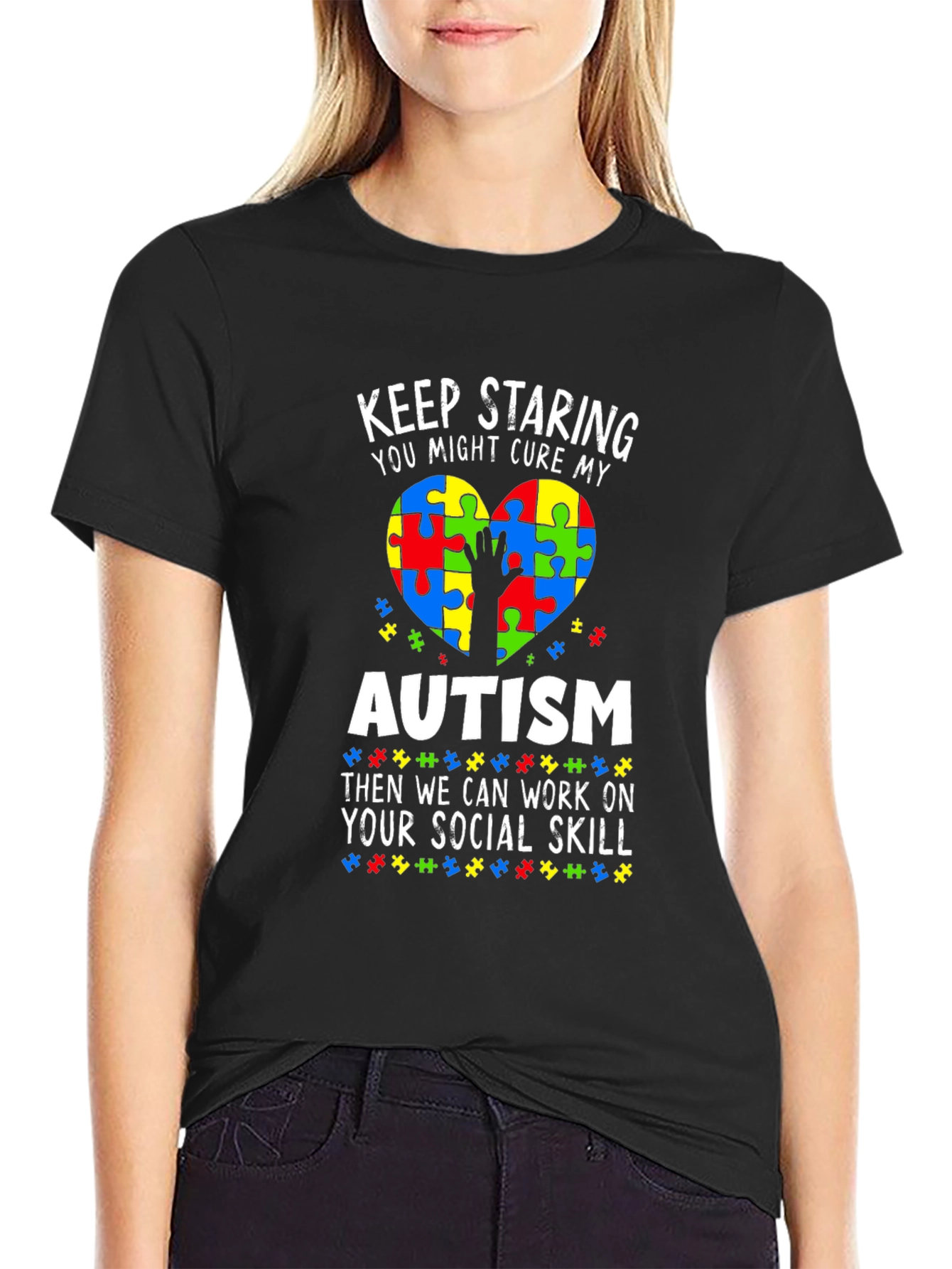 Autism Awareness T-Shirt Social Skills