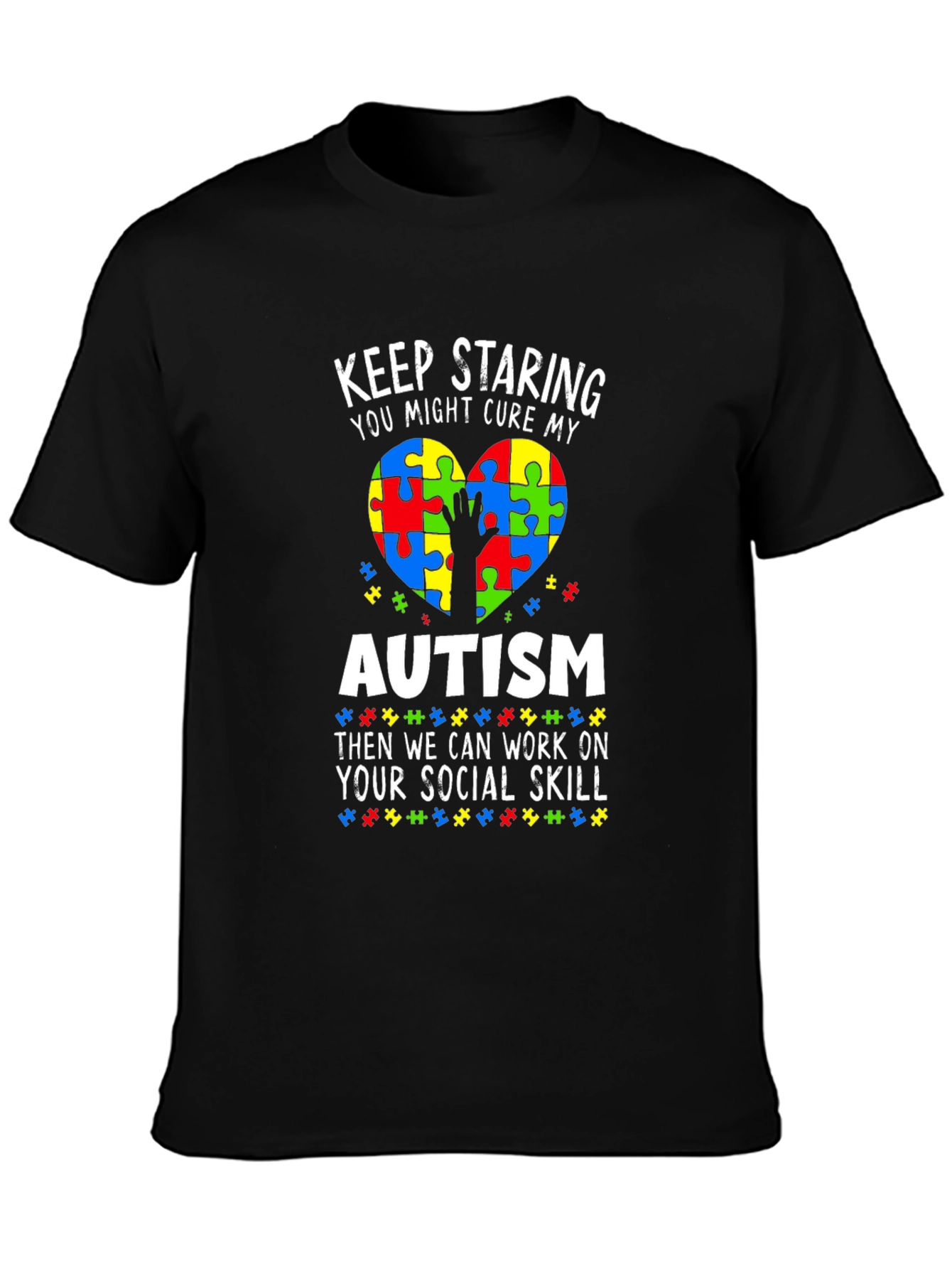Autism Awareness T-Shirt Social Skills