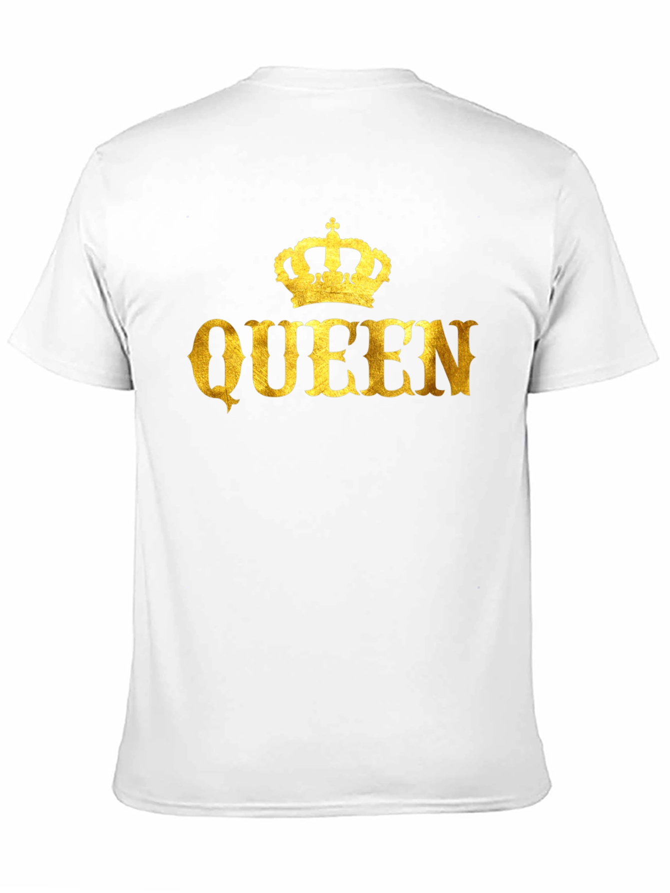 Queen Crown Graphic Black T-Shirt
