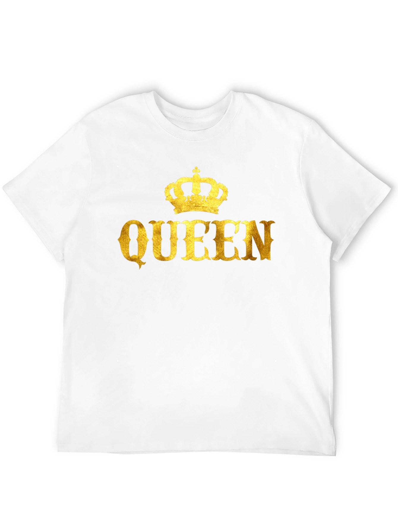 Queen Crown Graphic Black T-Shirt