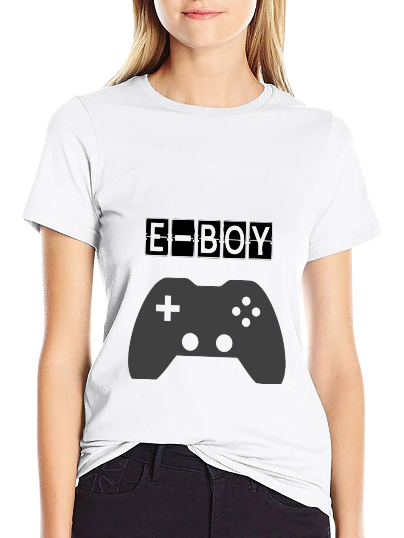E-Boy Gamer T-Shirt - Classic Console Design