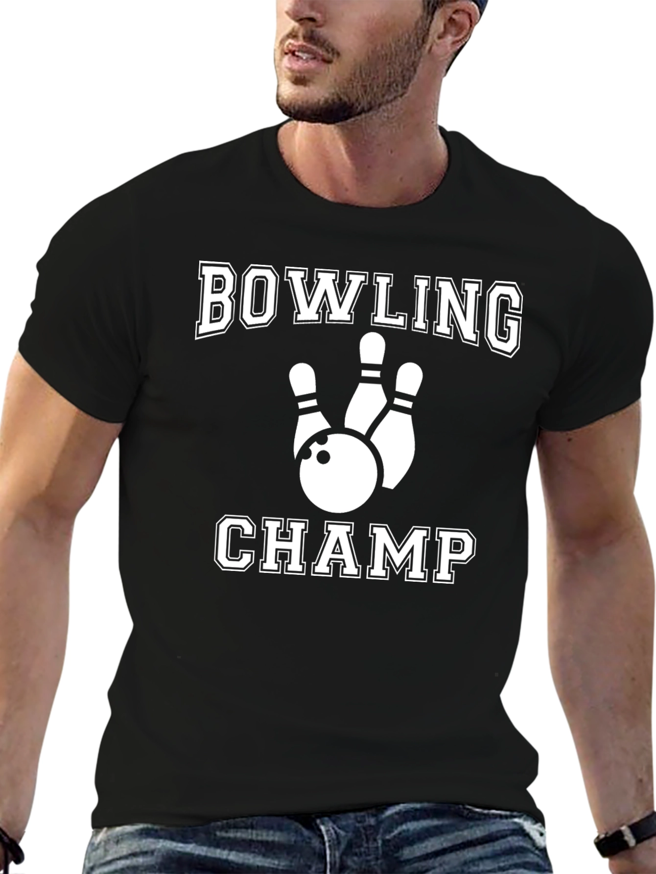 Bowling Champ Graphic Tee