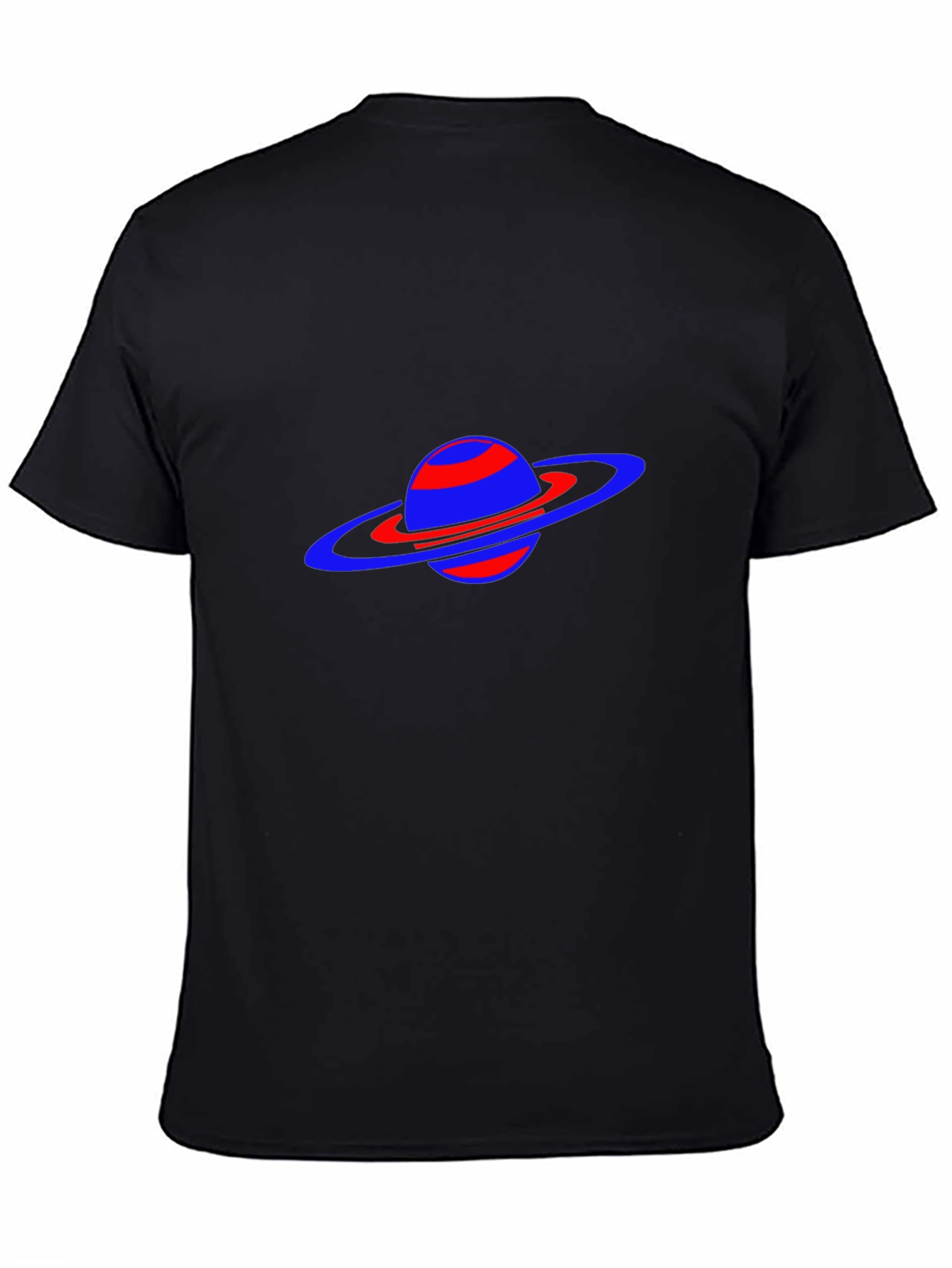 Saturn Graphic Black Tee