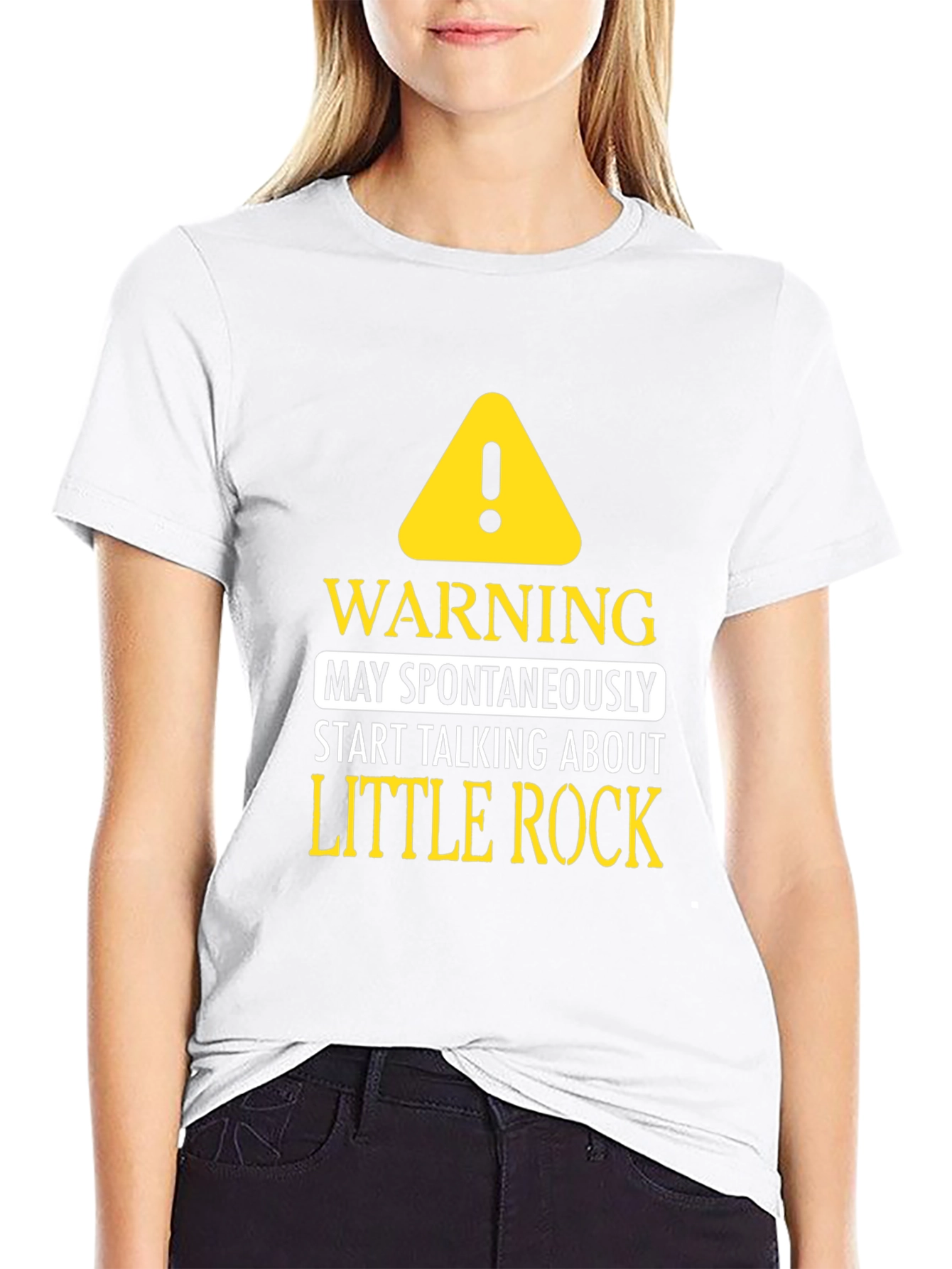 Warning: May Spontaneously Talk About Little Rock T-Shirt