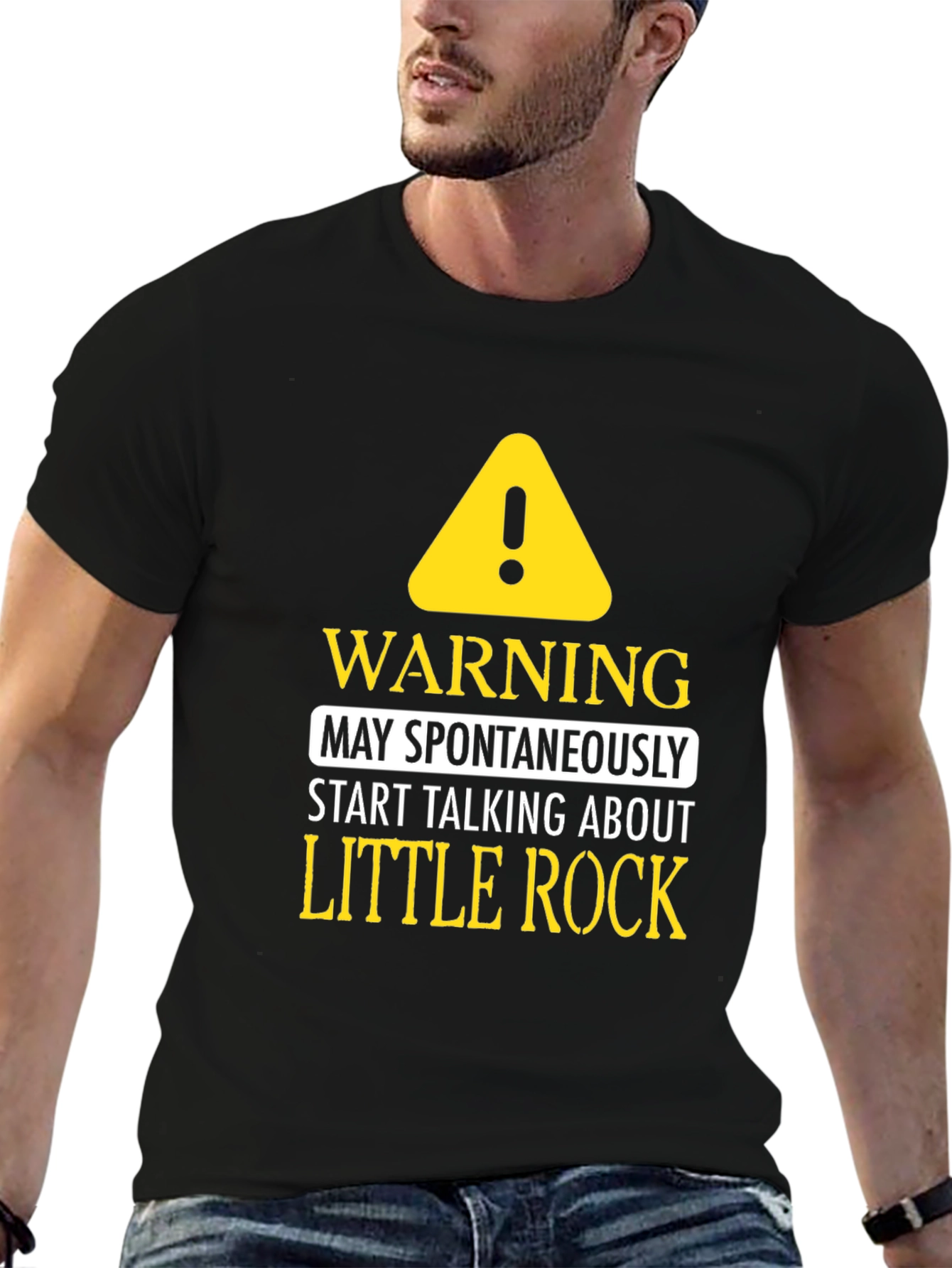 Warning: May Spontaneously Talk About Little Rock T-Shirt