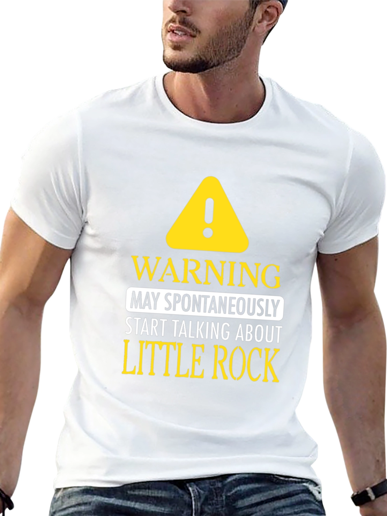 Warning: May Spontaneously Talk About Little Rock T-Shirt