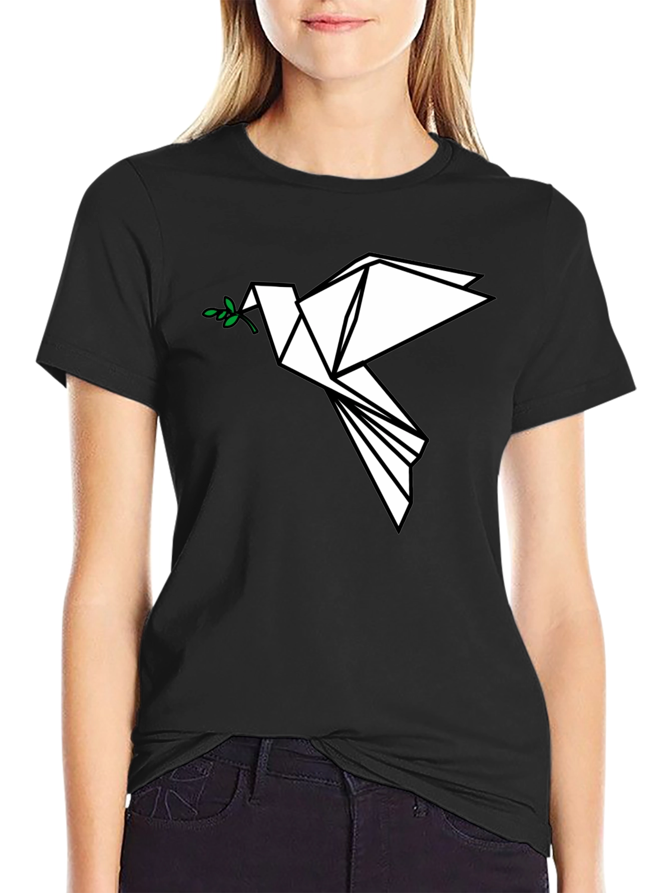 Origami Dove Peace T-Shirt