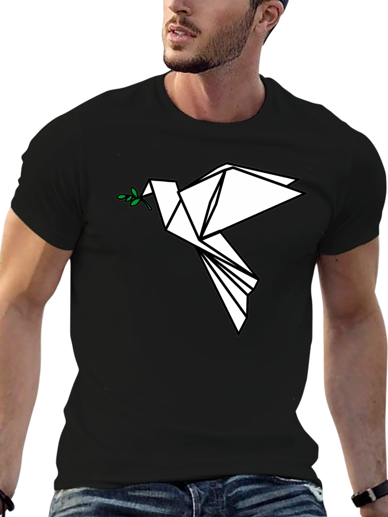Origami Dove Peace T-Shirt