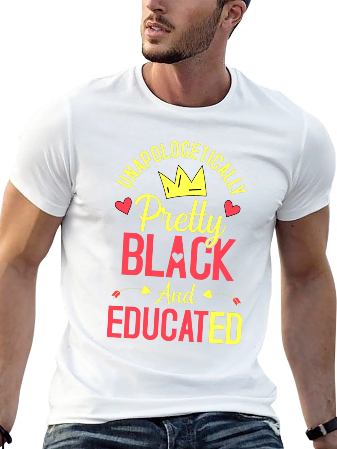 Unapologetically Pretty Black Educated Tee