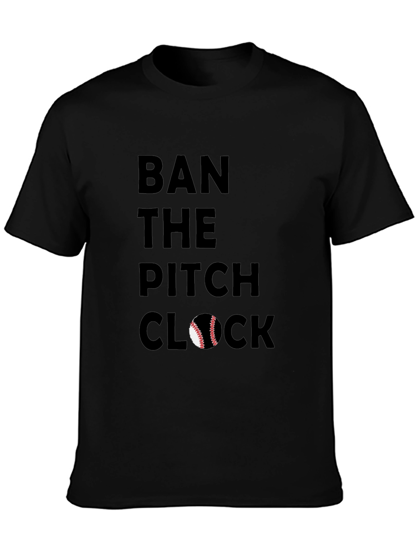 Ban the Pitch Clock Graphic Tee