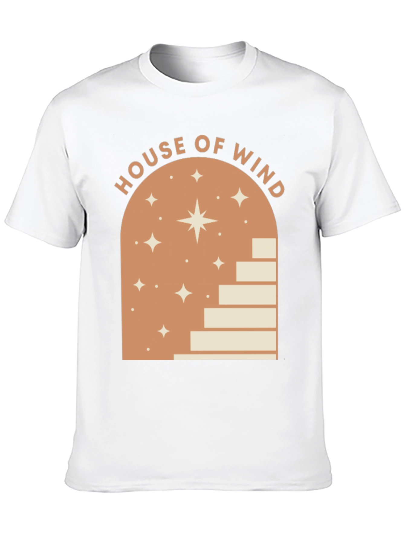 House of Wind Graphic Tee - Unisex Black T-Shirt