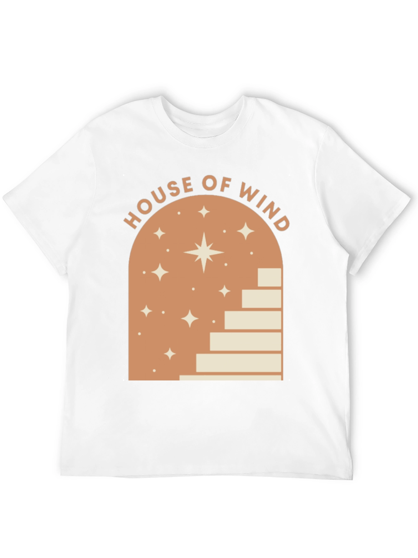 House of Wind Graphic Tee - Unisex Black T-Shirt