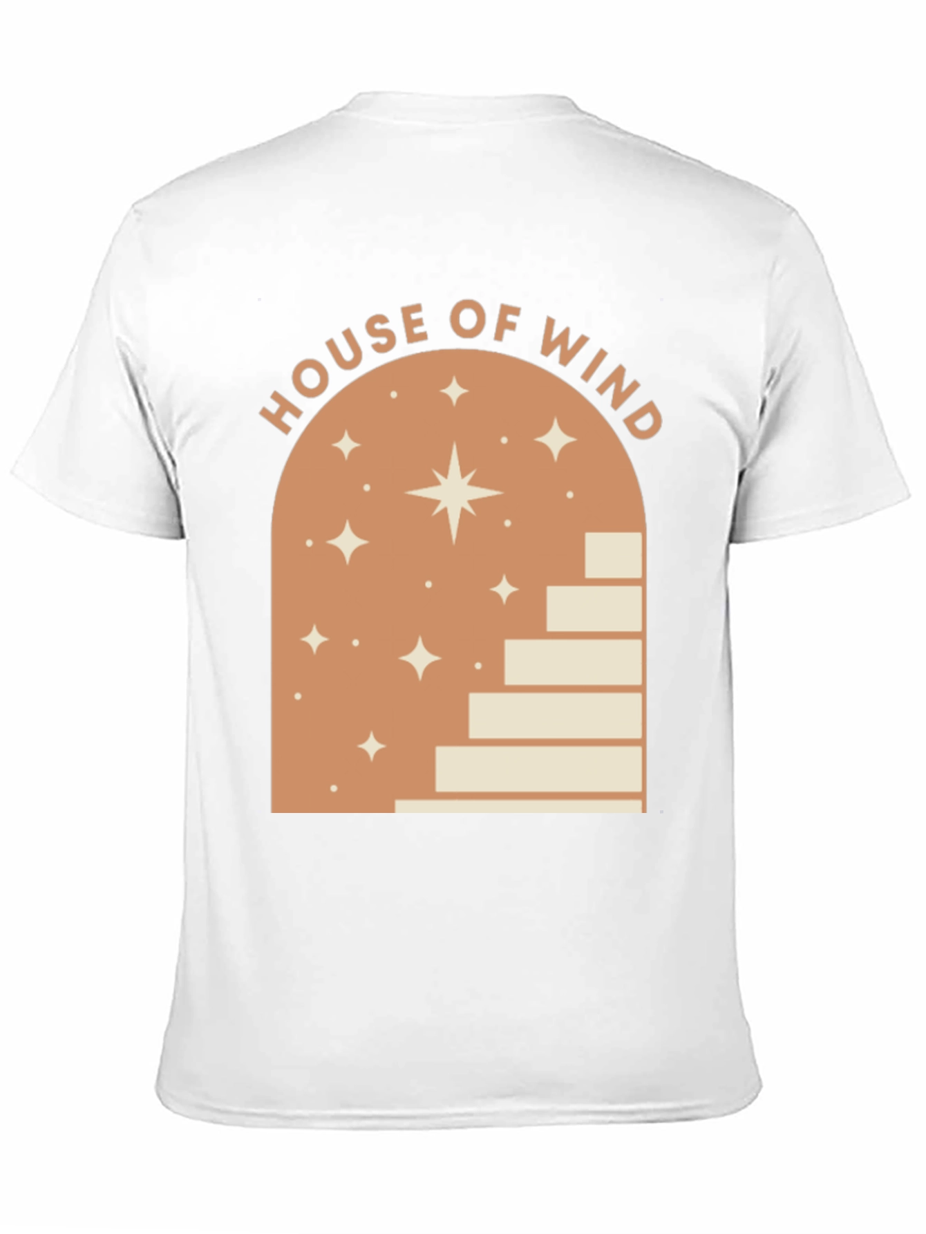 House of Wind Graphic Tee - Unisex Black T-Shirt