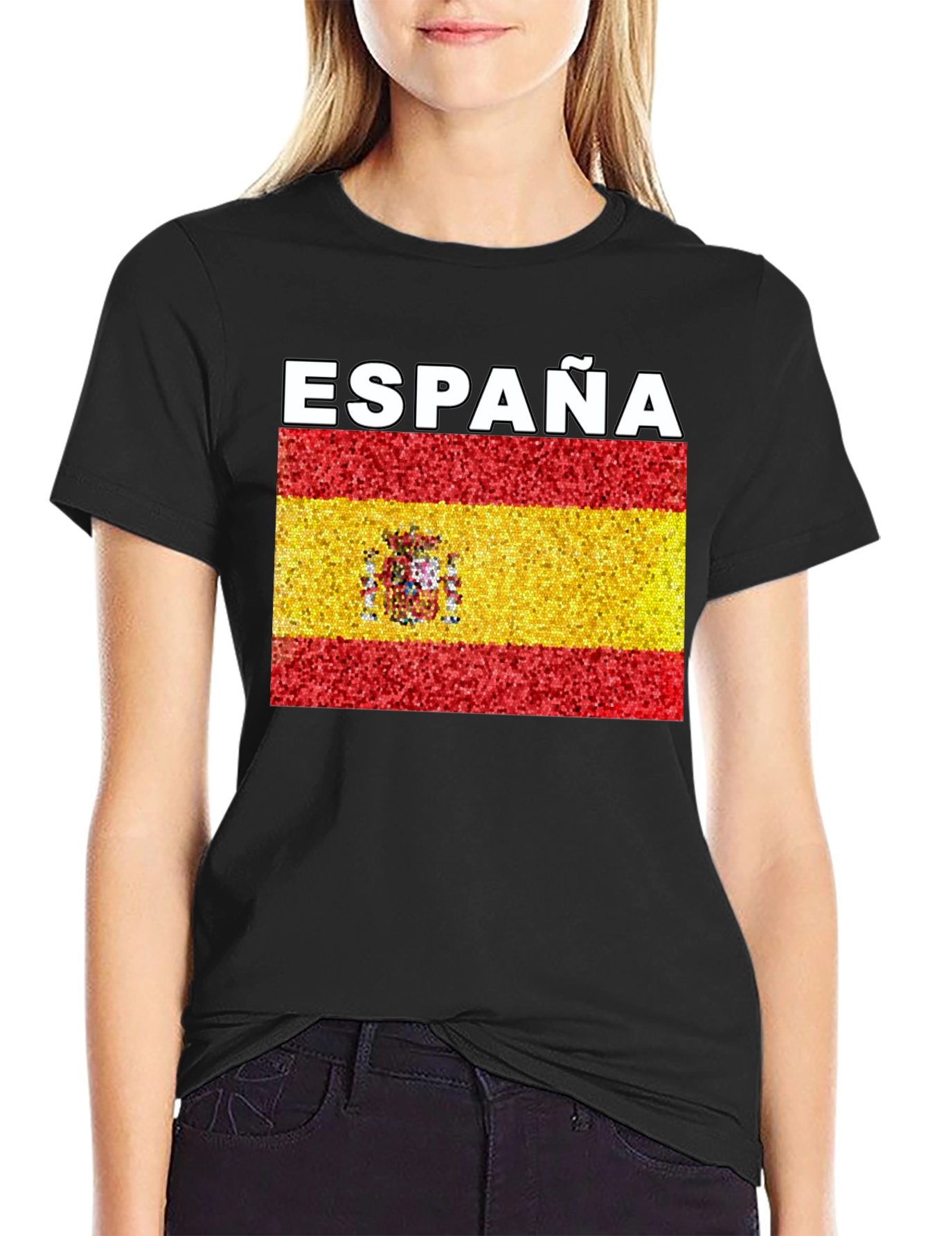 España Flag T-Shirt - Spain Pride Tee