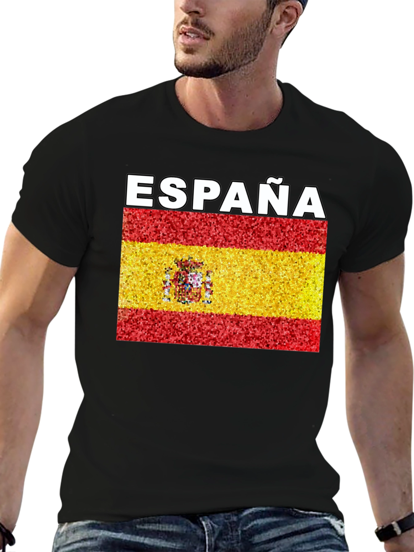 España Flag T-Shirt - Spain Pride Tee
