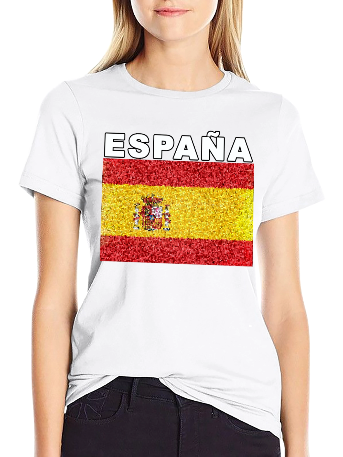 España Flag T-Shirt - Spain Pride Tee