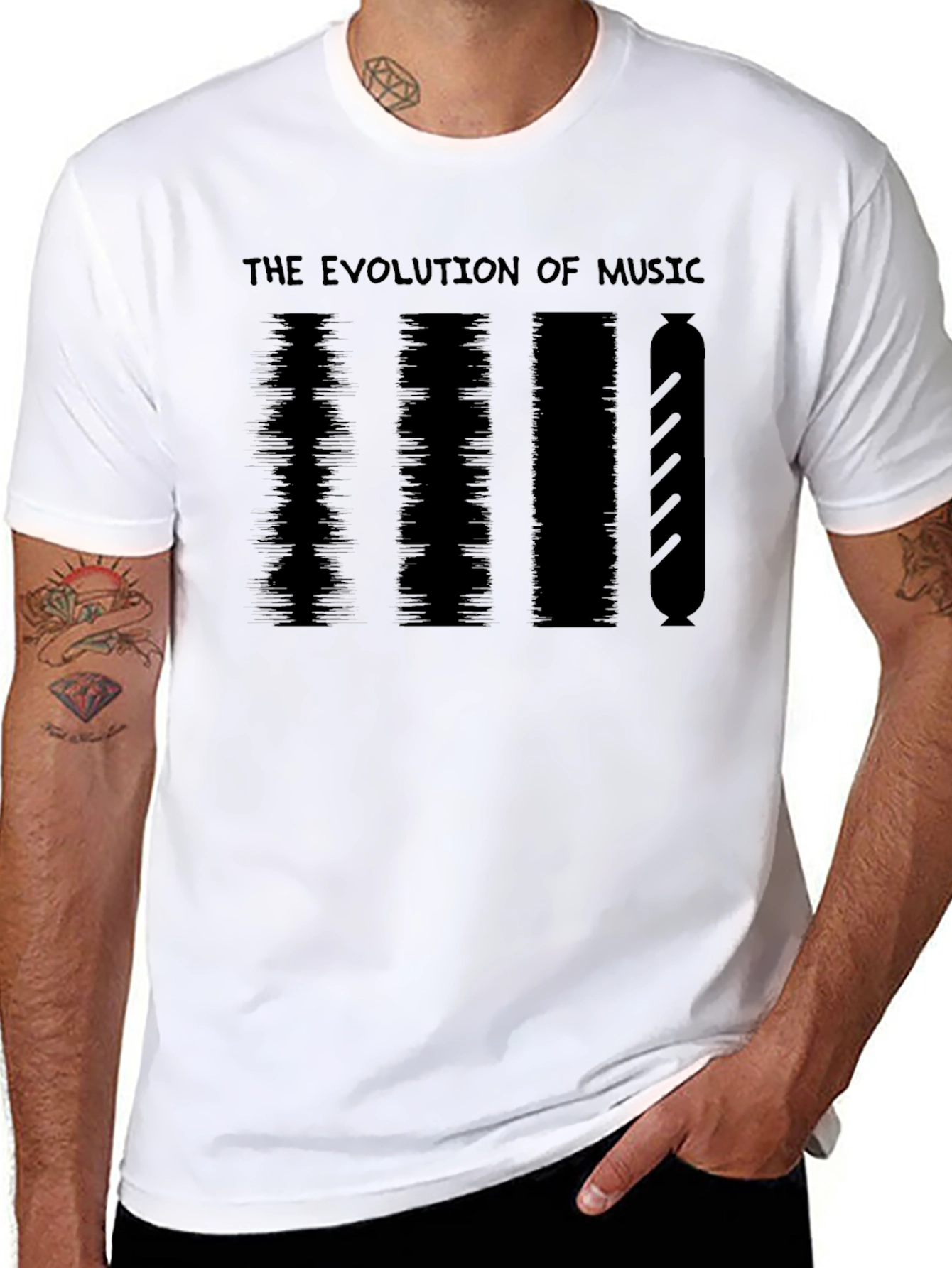 Evolution of Music T-Shirt - Funny Musician Tee