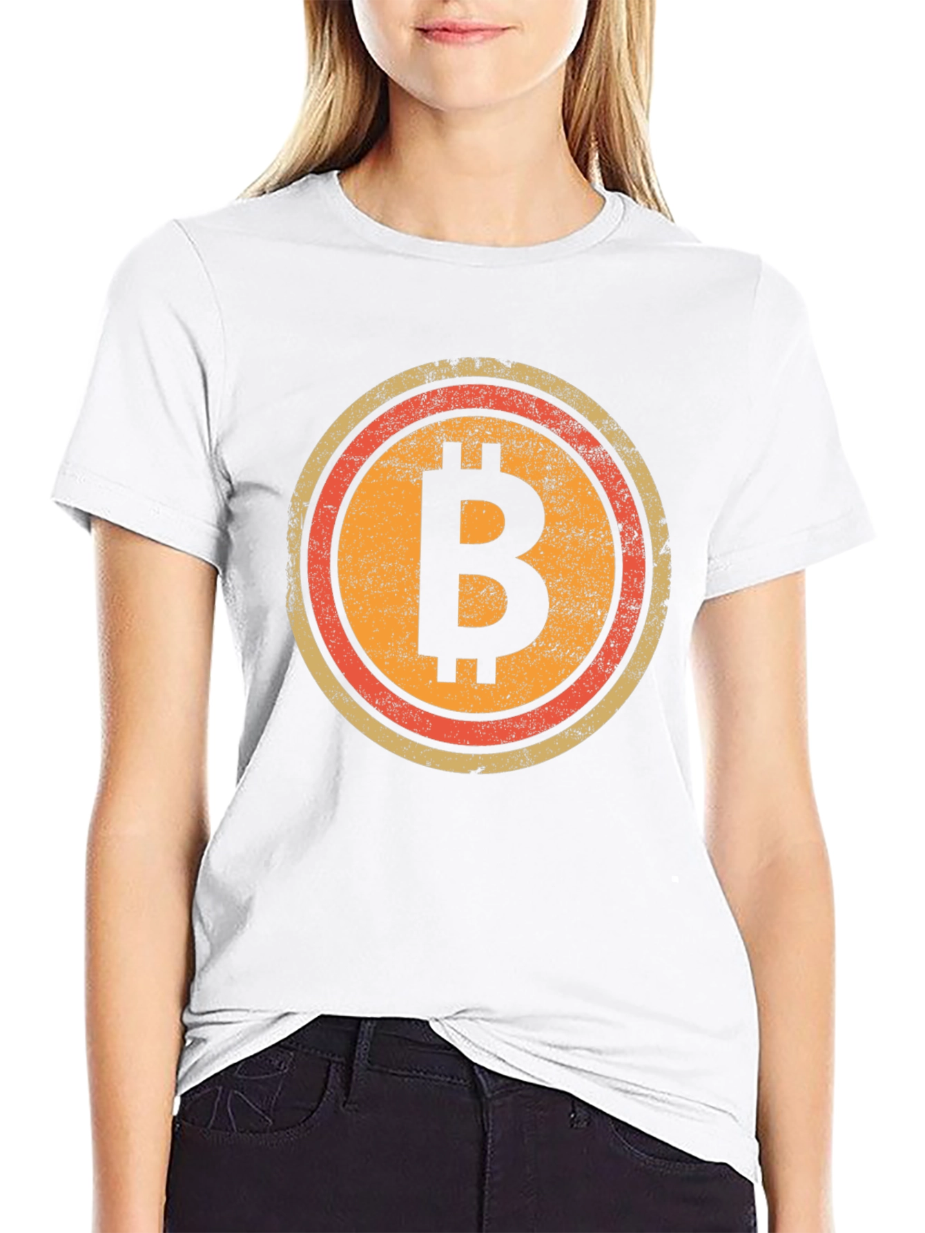 Bitcoin Retro Style Graphic Tee