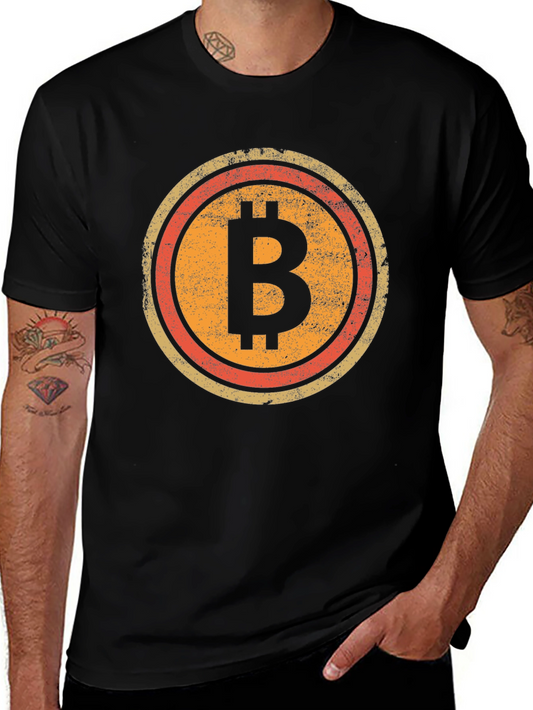 Bitcoin Retro Style Graphic Tee