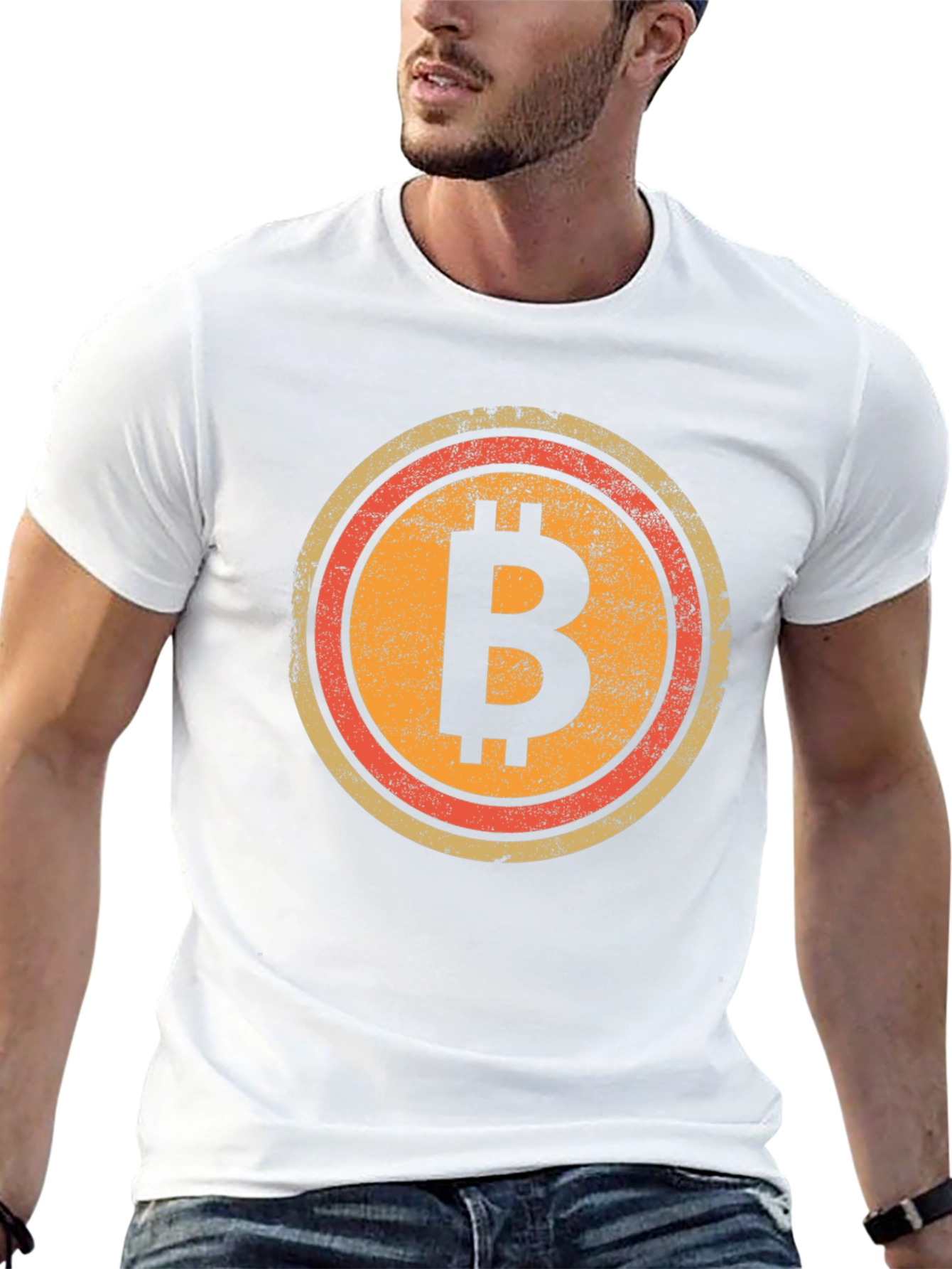 Bitcoin Retro Style Graphic Tee