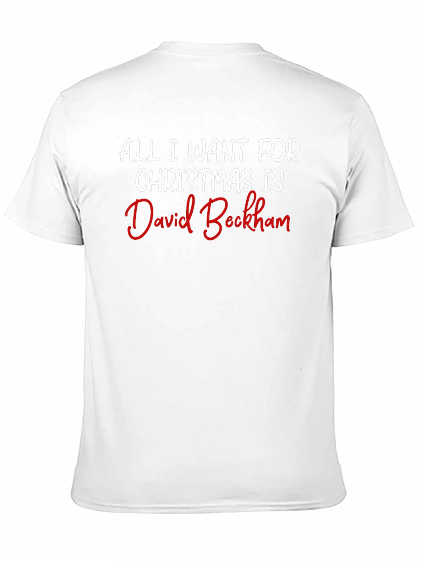 David Beckham Christmas Wish T-Shirt