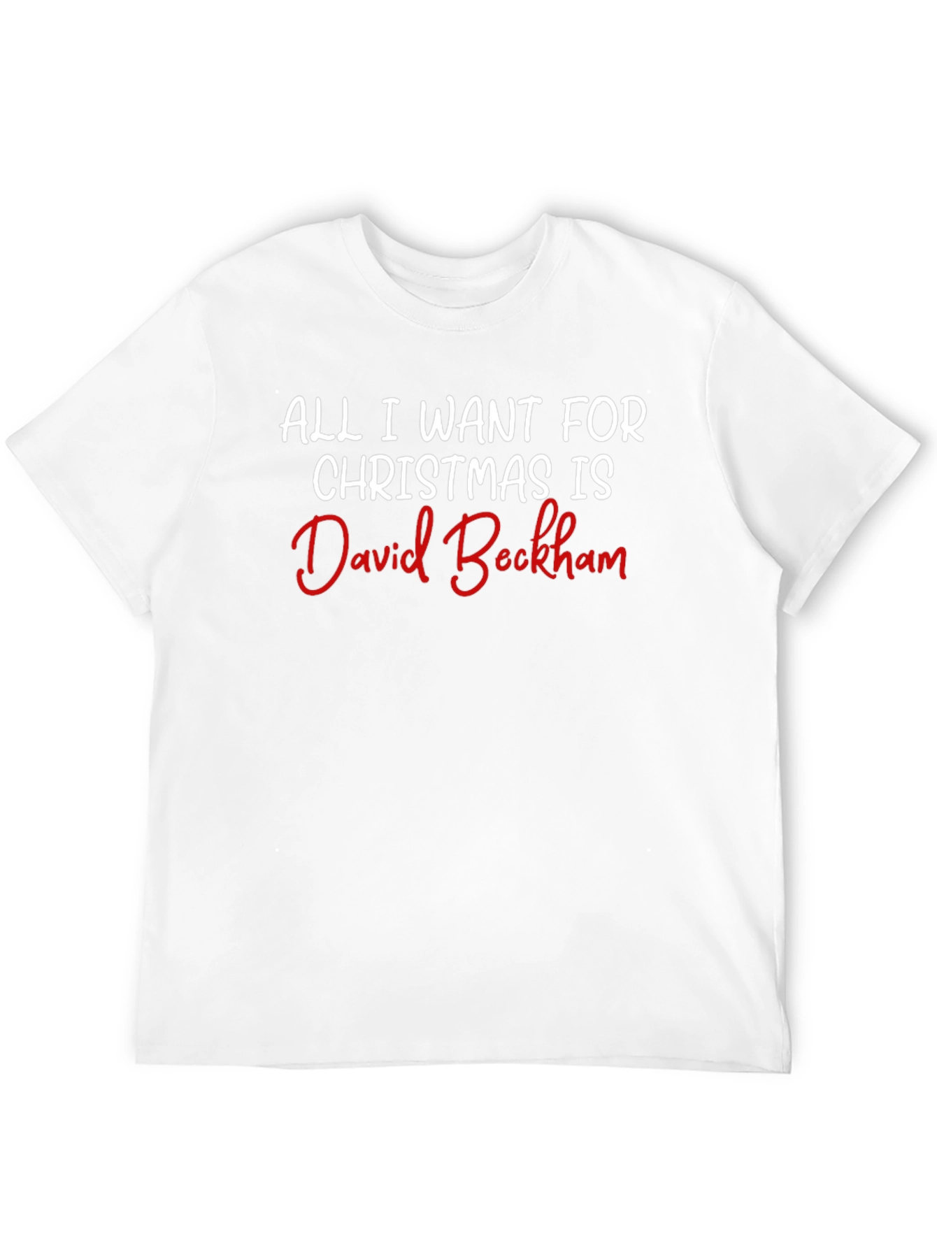 David Beckham Christmas Wish T-Shirt