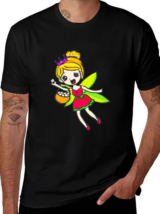 Fairy Princess T-Shirt - Cartoon Design