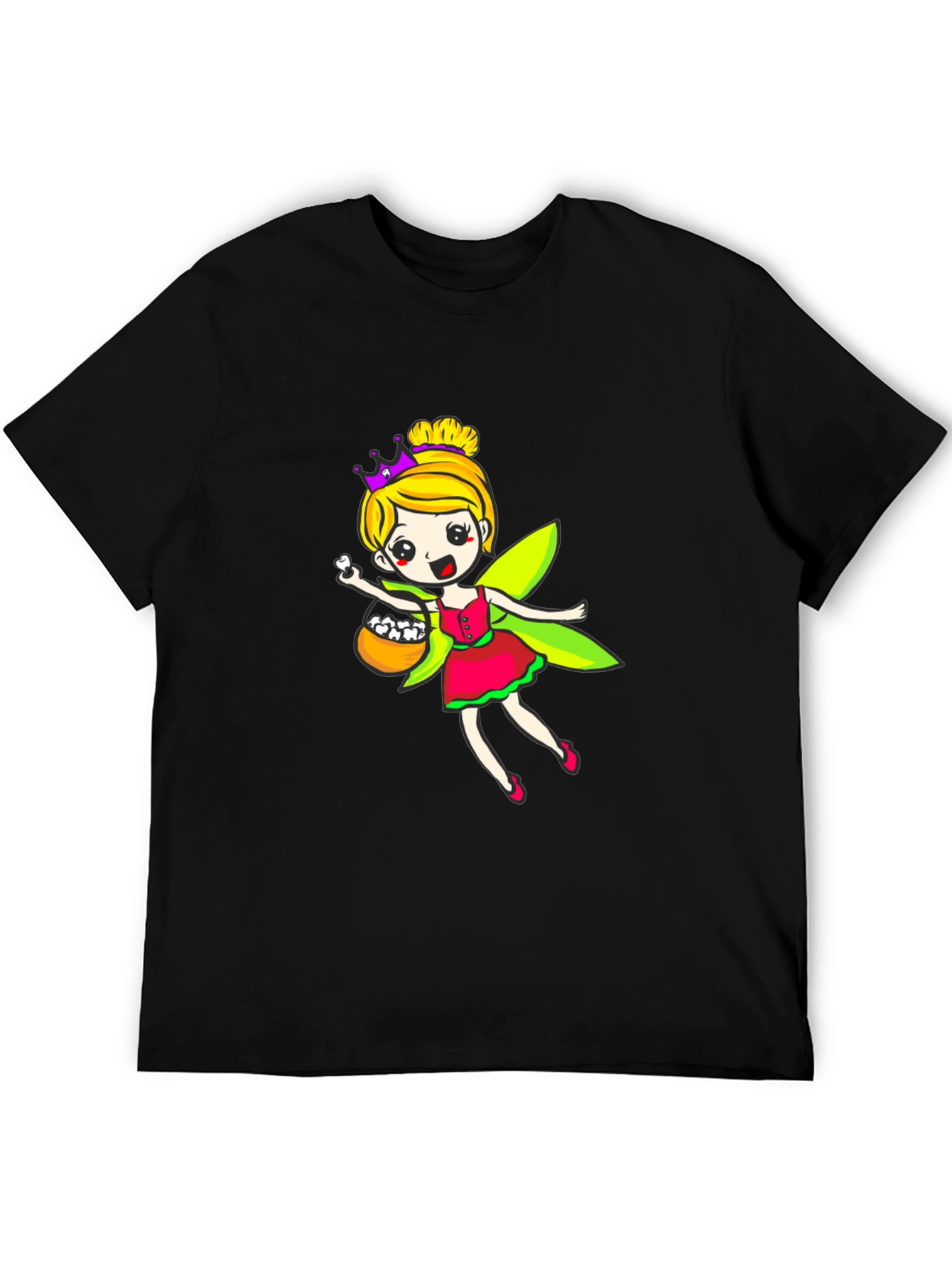Fairy Princess T-Shirt - Cartoon Design